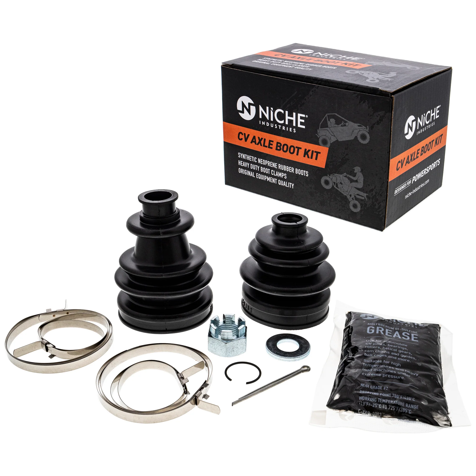Front CV Axle Boot Kit For Polaris 2202910 2201630 1332364