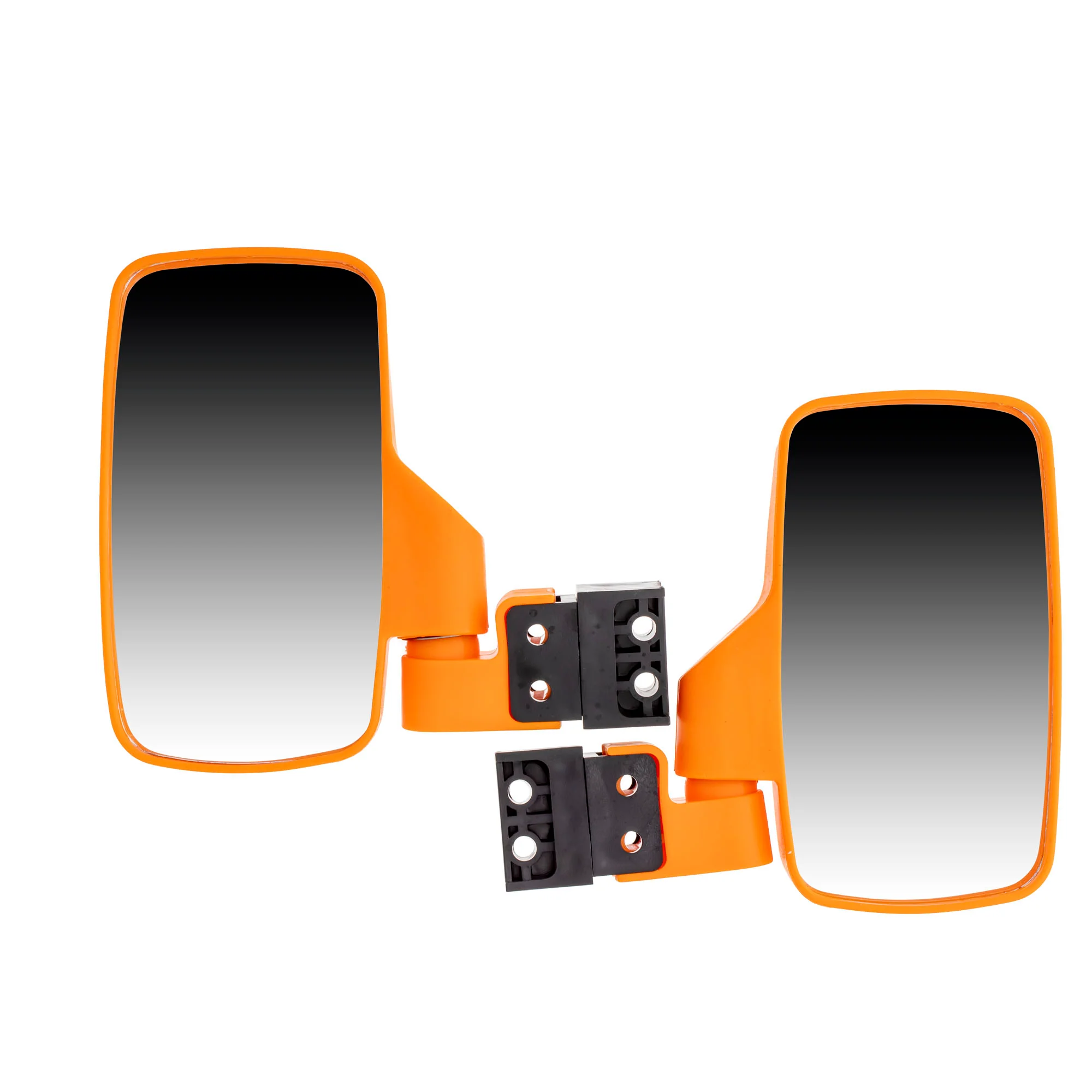 Orange Side View Mirror Set For Polaris Can-Am John Deere - Image 6