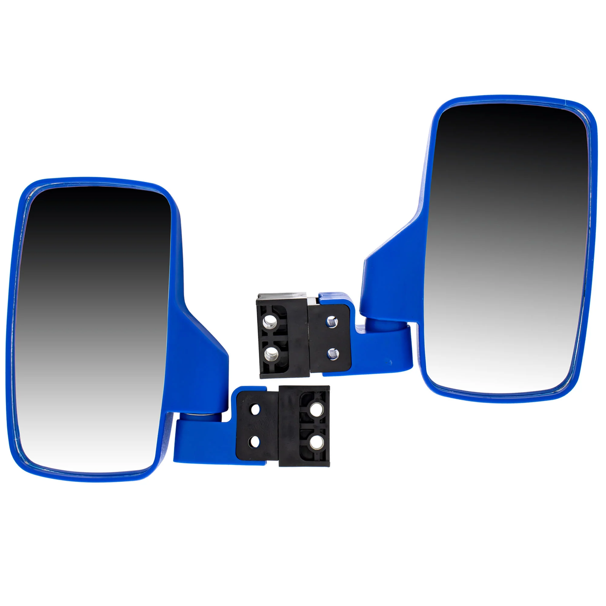 Blue Side View Mirror Set For Polaris Can-Am John Deere - Image 6