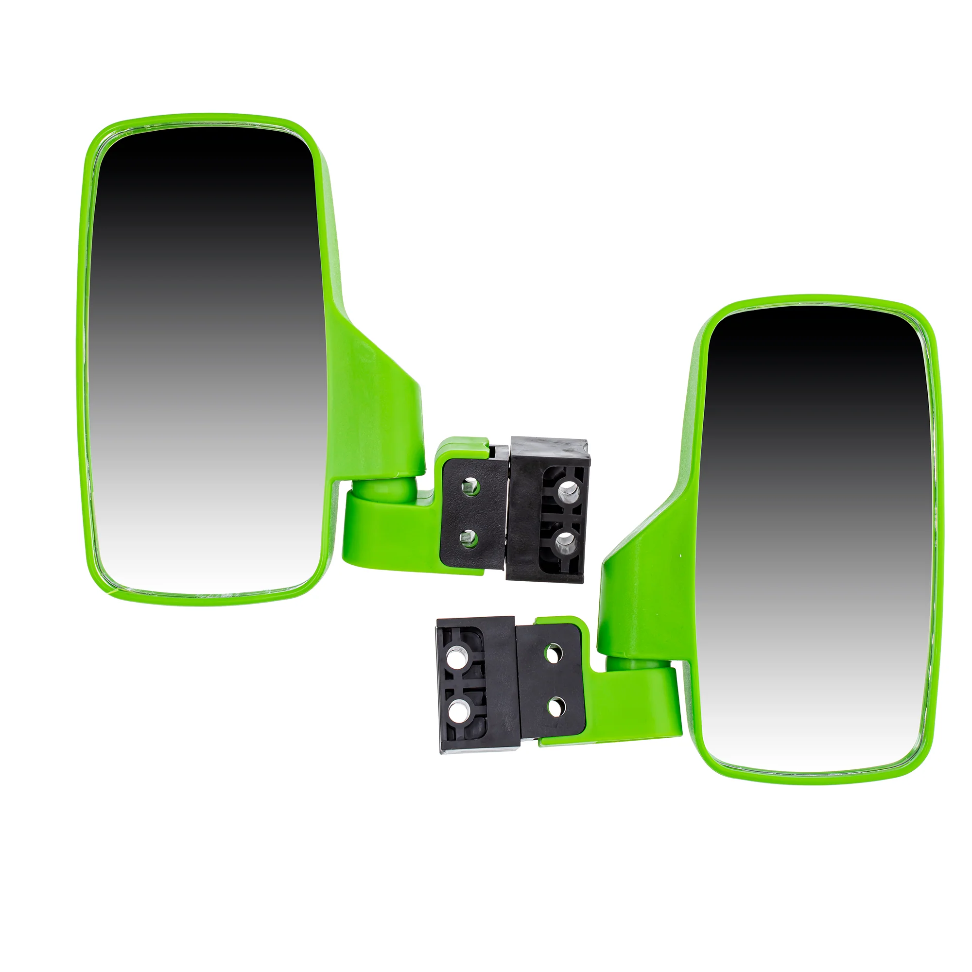 Green Side View Mirror Set For Polaris Can-Am John Deere - Image 6
