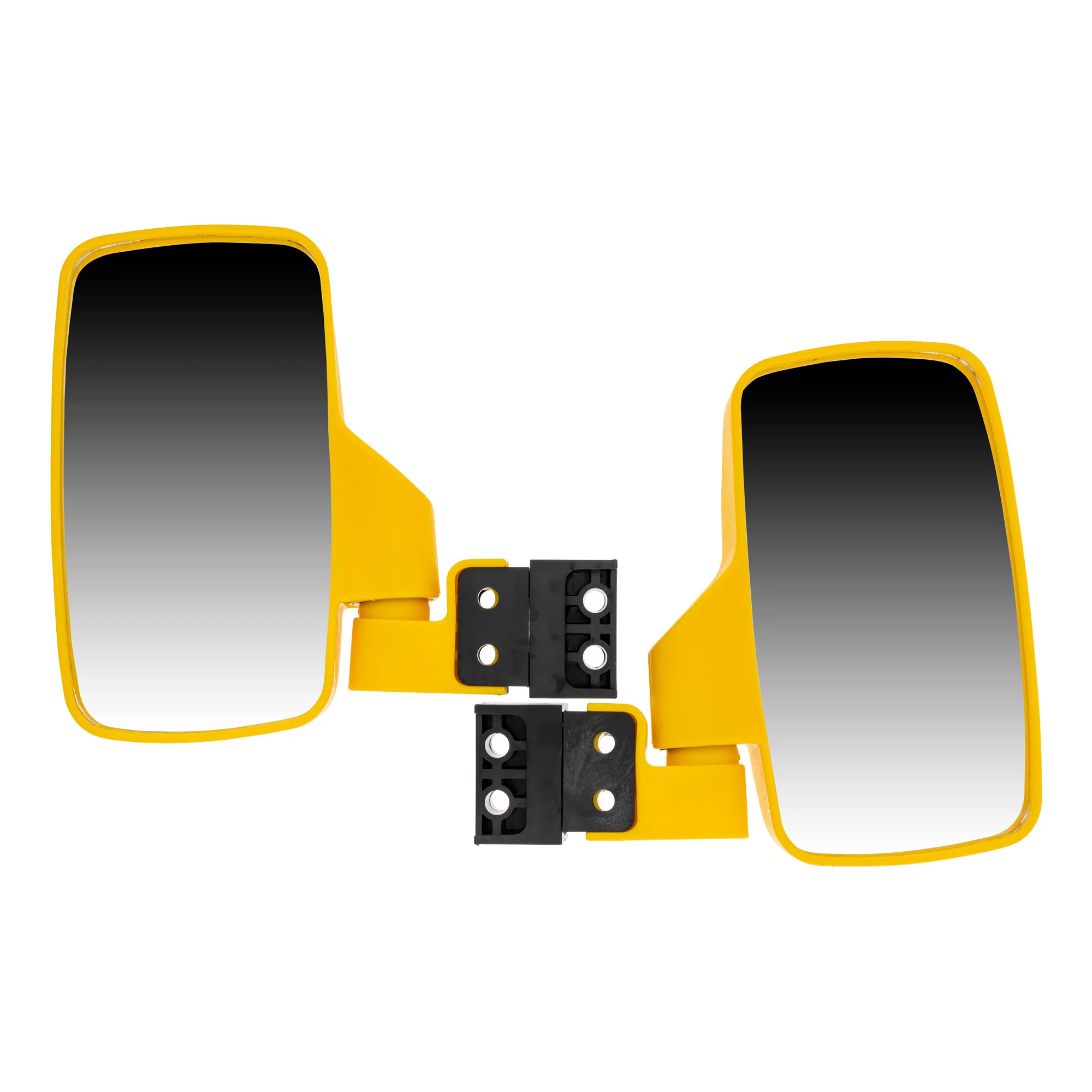 Yellow Side View Mirror Set For Polaris Can-Am John Deere - Image 6