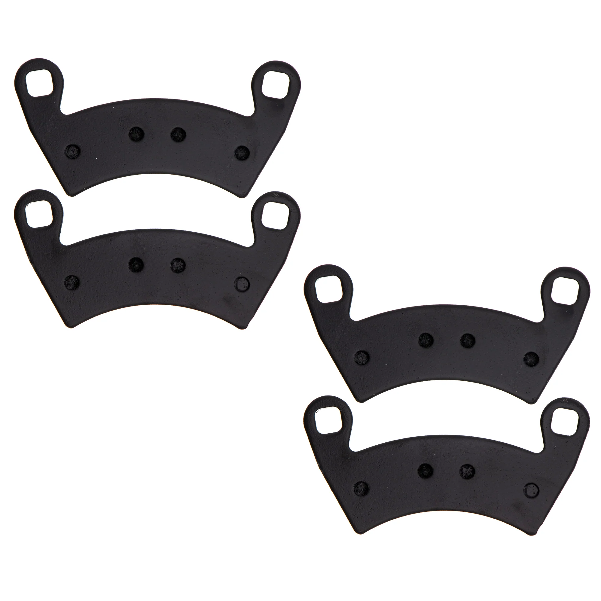 Front Semi-Metallic Brake Pad Set For Polaris GEM 2205949 2203747 1911228 | 2-PACK - Image 4