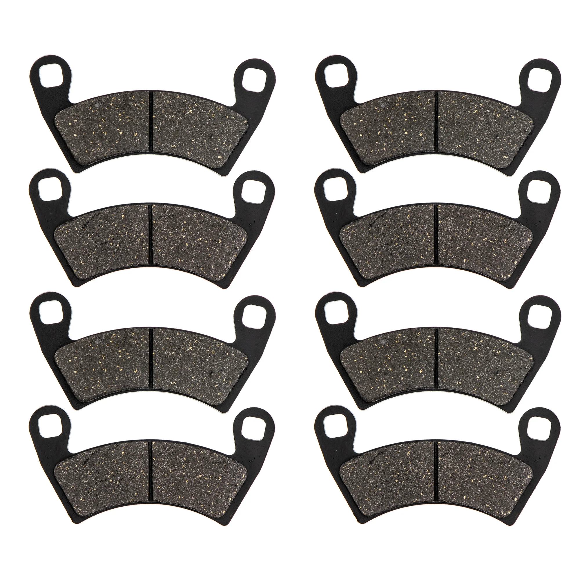 Front Semi-Metallic Brake Pad Set For Polaris GEM 2205949 2203747 1911228 | 4-PACK - Image 3