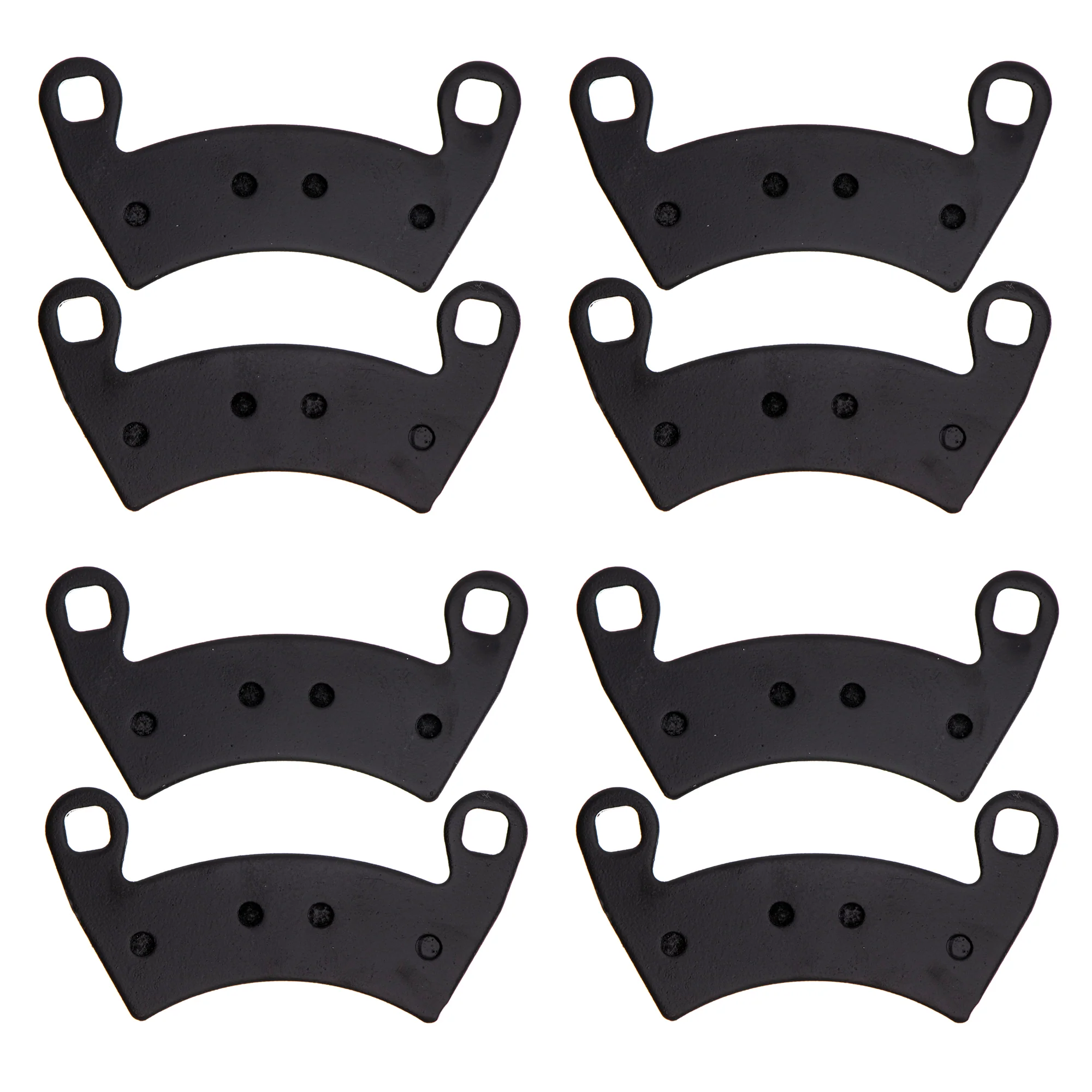 Front Semi-Metallic Brake Pad Set For Polaris GEM 2205949 2203747 1911228 | 4-PACK - Image 4