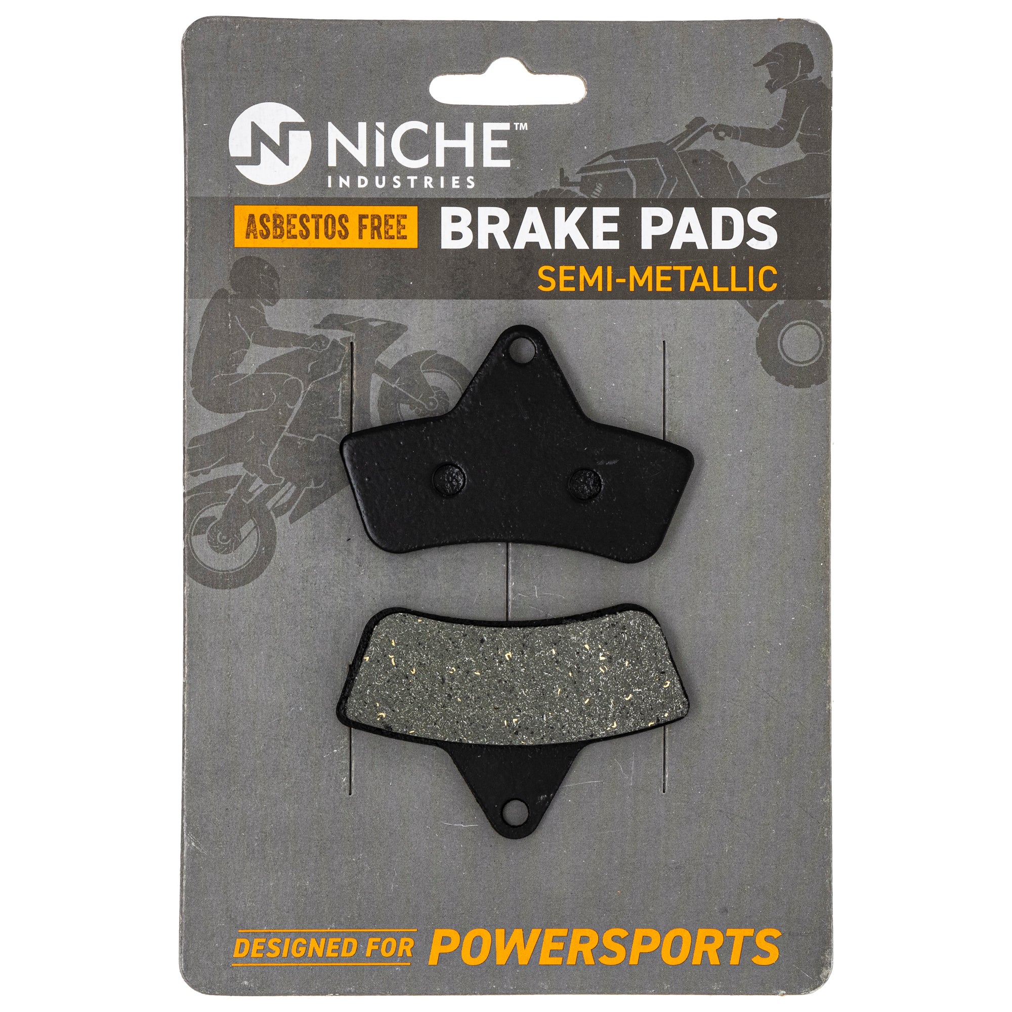 Front Rear Semi-Metallic Brake Pad Set For Arctic Cat 1402-126 0502-019 0436-293 0402-882 0402-494