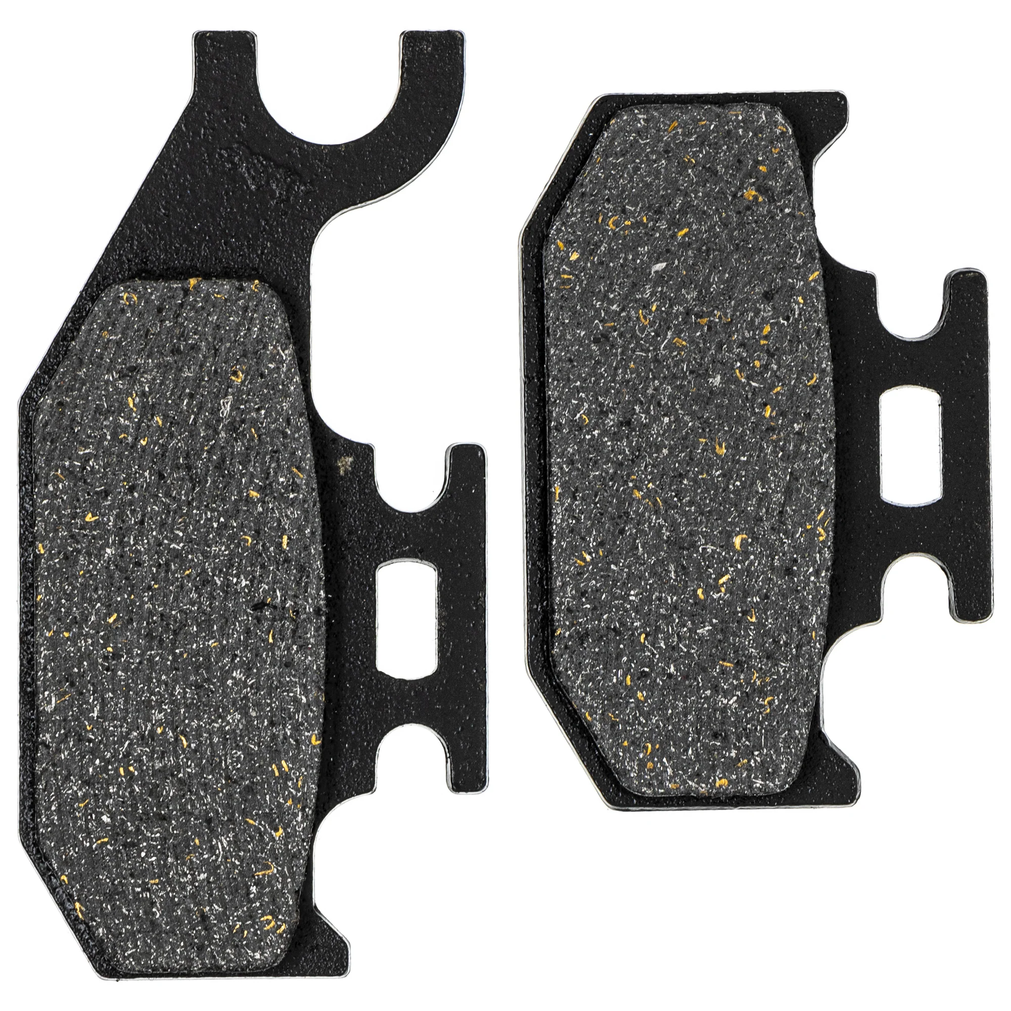 Front Right Rear Semi-Metallic Brake Pad Set For Can-Am Bombardier Polaris 705601147 705600349 - Image 4