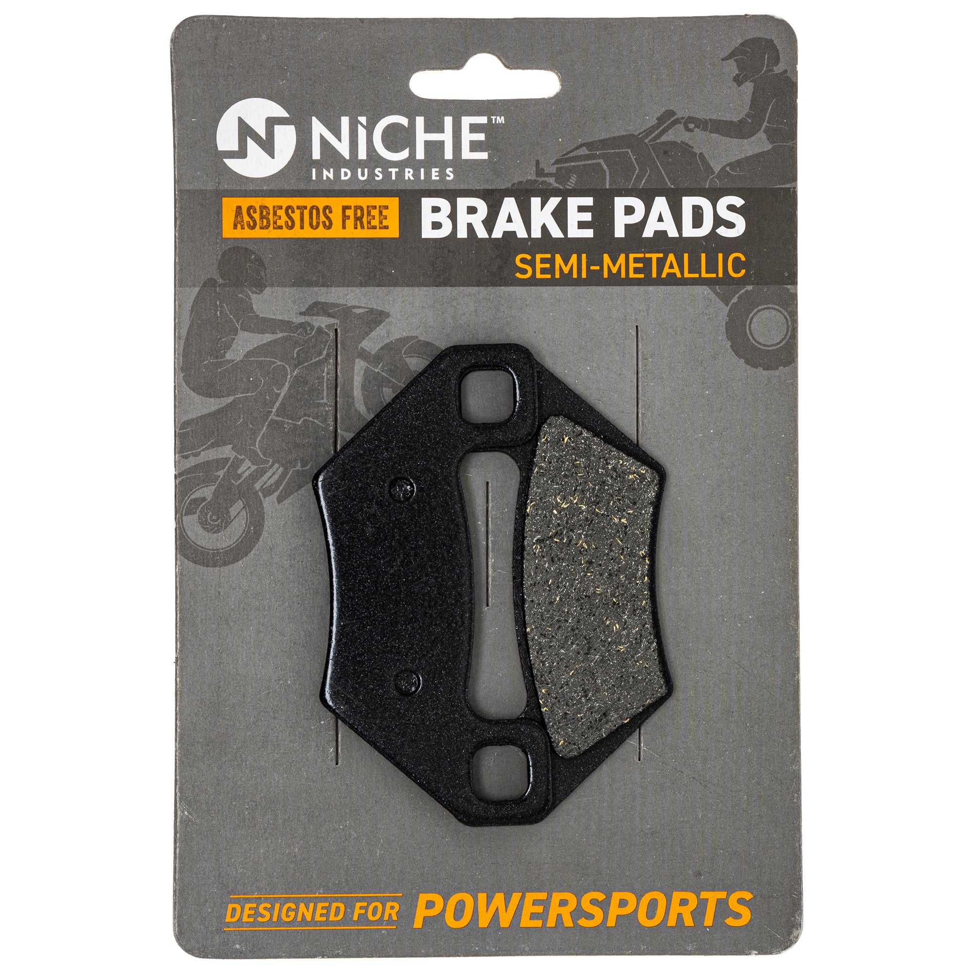 Semi-Metallic Brake Pads For Arctic Cat Polaris 3313-810 2502-578 2502-466 2402-477 2204137 1502-694