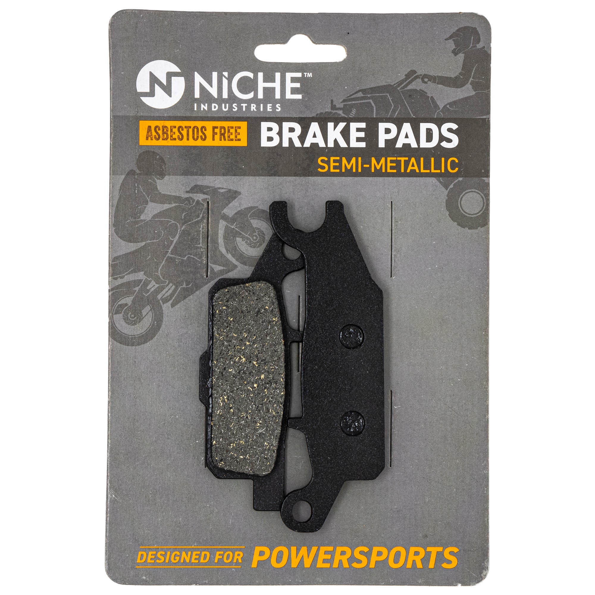 Semi-Metallic Brake Pads For Yamaha 3B4-W0046-10-00