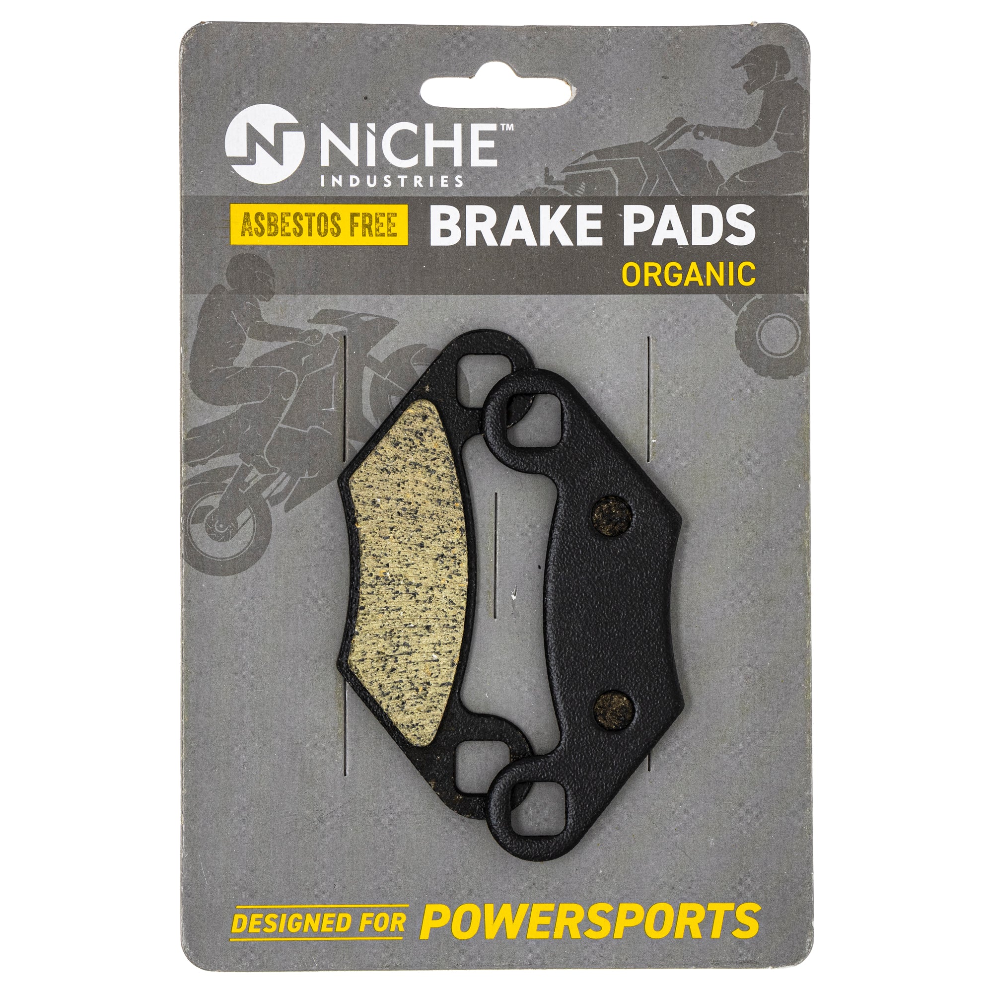 Organic Brake Pads For Polaris 2208935 2203792 2203452 2202412 2201398 2201149 2200901 2200465