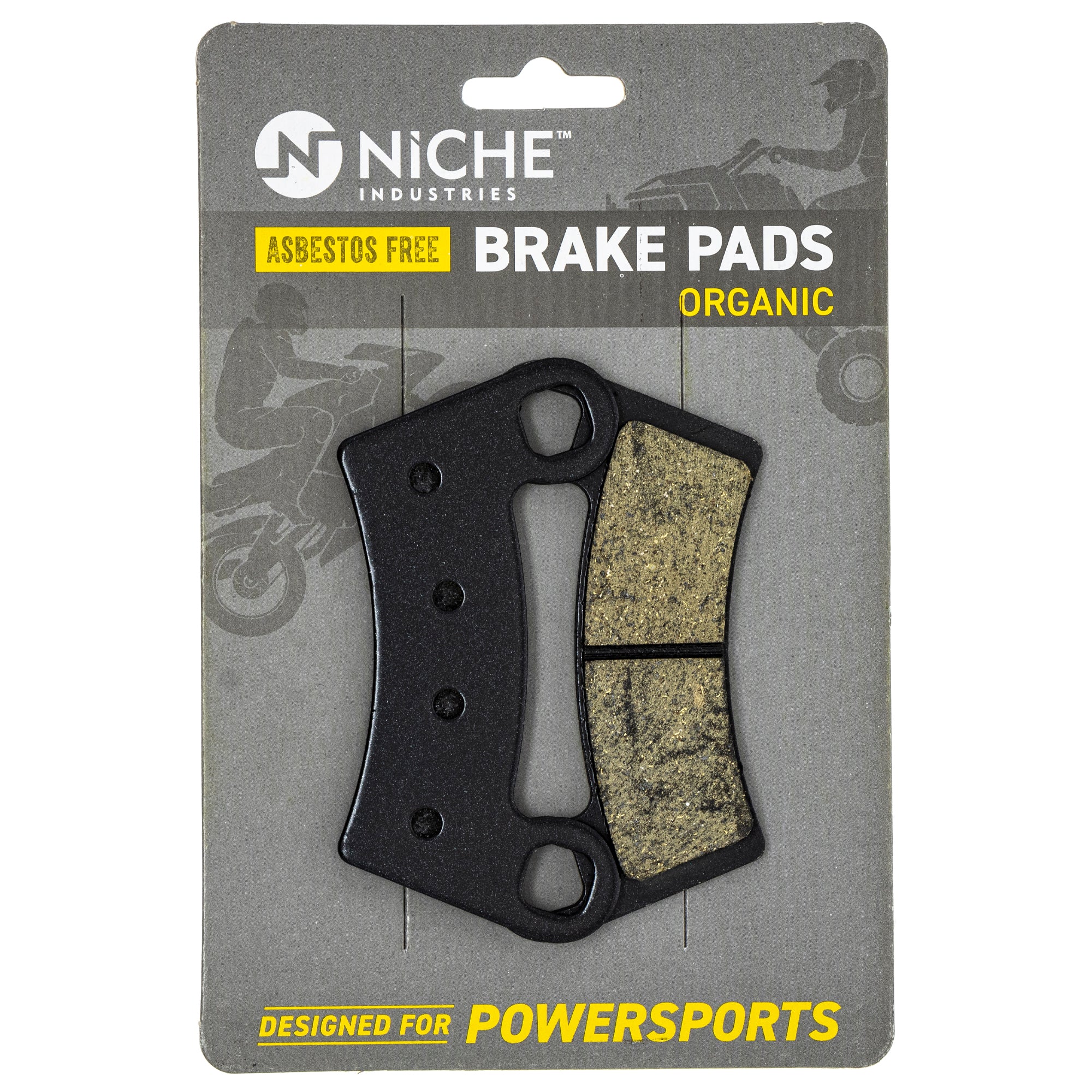 Organic Brake Pads For Polaris 2211852 2209280 2208936 2203930 2203318 1911197