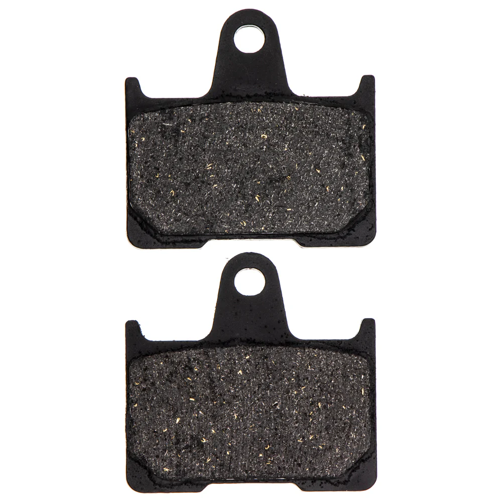 Rear Brake Pads Kit Semi-Metallic For Harley-Davidson Kawasaki Suzuki 69100-40840 69100-40820 | 4-PACK - Image 4