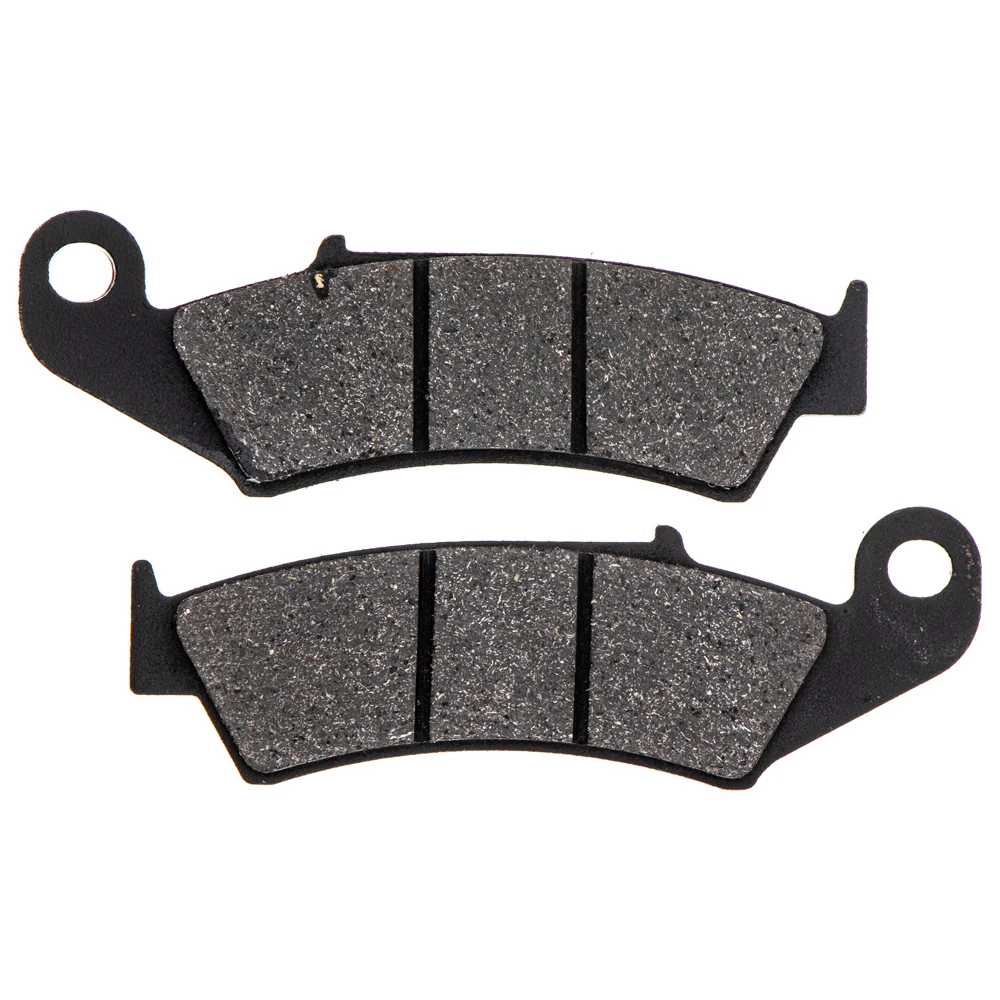Front Semi-Metallic Brake Pad Set For Honda 451A0-KS6-670 45105-KZ1-405 45105-KT0-405 | 2-PACK - Image 4
