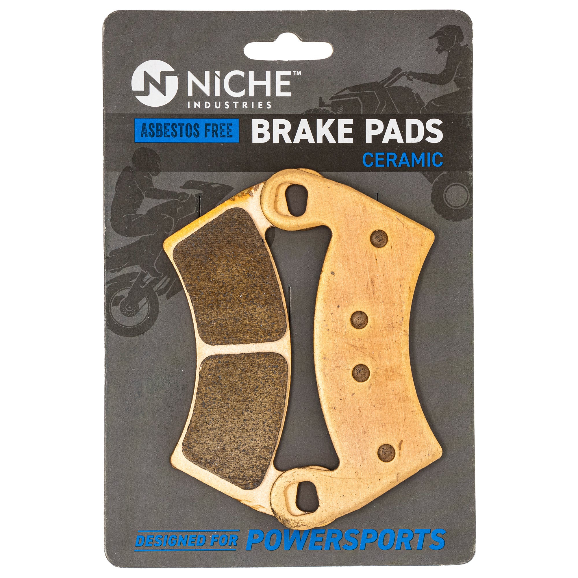 Ceramic Brake Pads For Polaris GEM 2209279 2208933 2208078 2205949 2203747 1912508 1911228