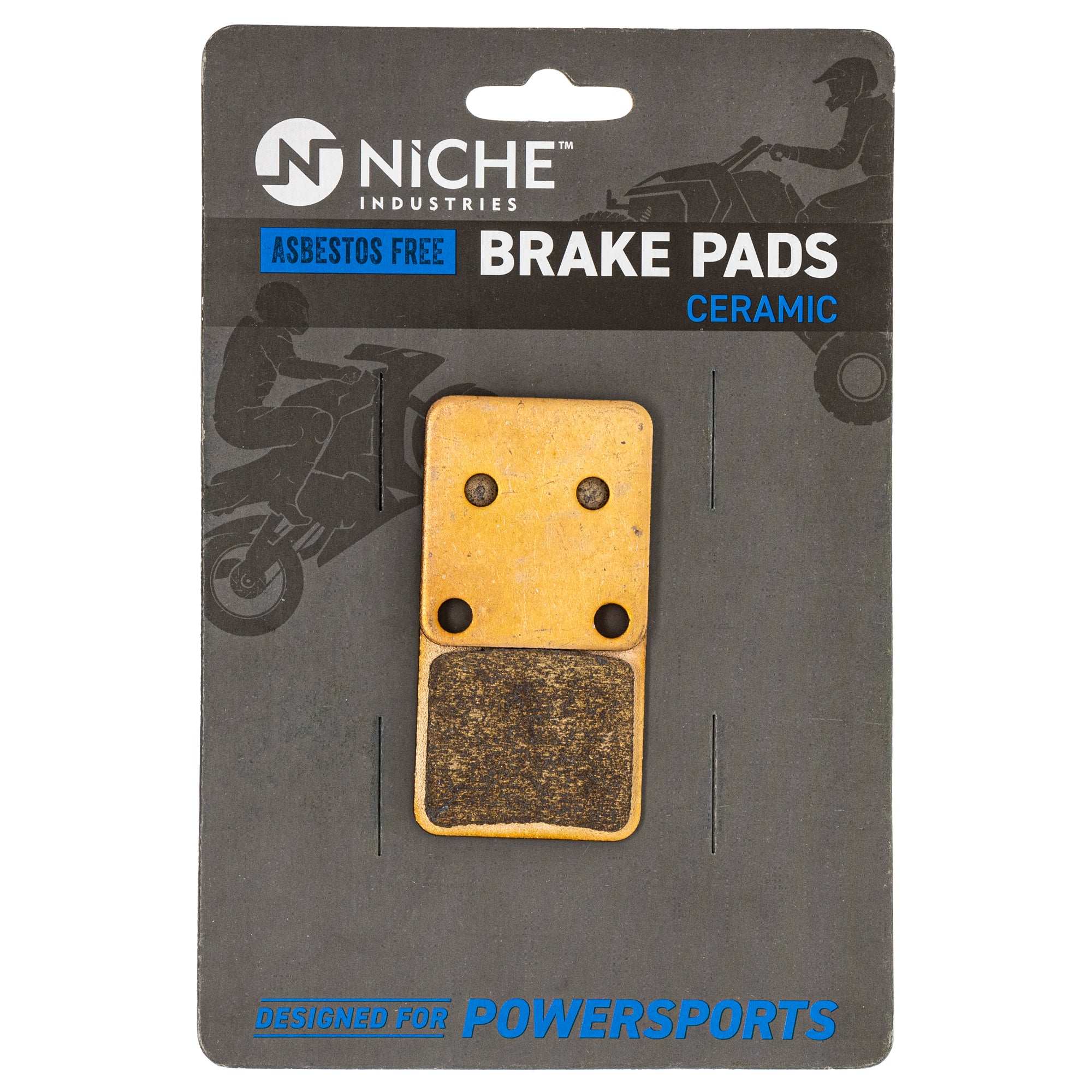 Front Ceramic Brake Pad Set For Yamaha Suzuki Kawasaki 59101-38851 59101-38850 59101-38840