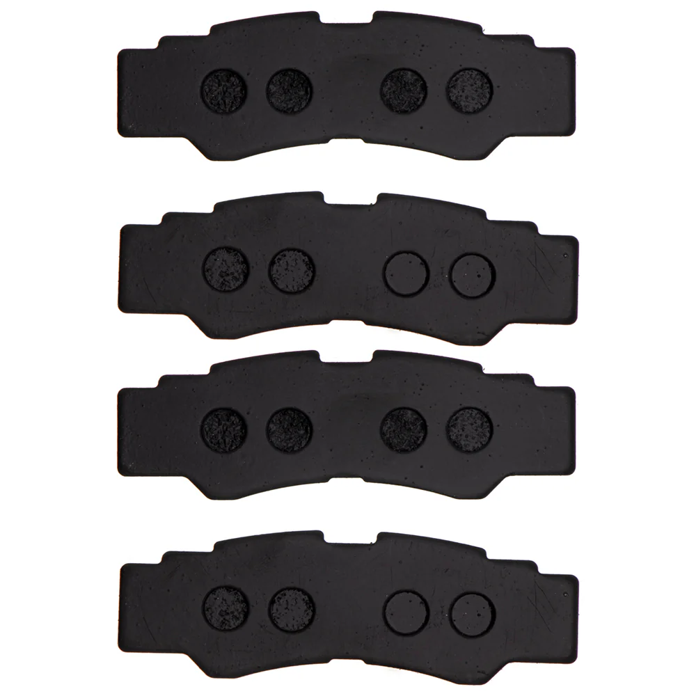Rear Semi-Metallic Brake Pad Set For Yamaha 2HC-25806-00-00 | 2-PACK - Image 3