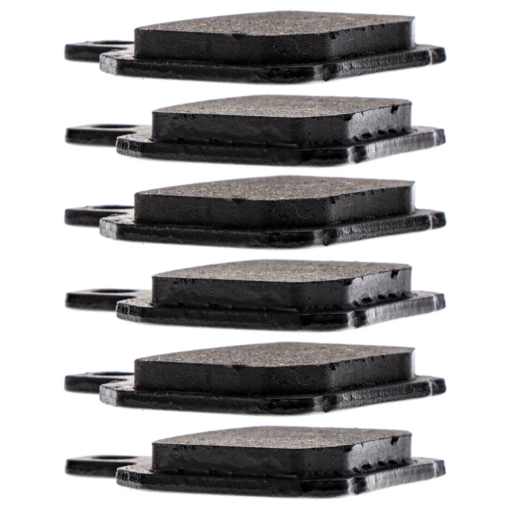 Front & Rear Semi-Metallic Brake Pad Set For Bombardier 705600041 69013190000 69013090000 61340951A | 3-PACK - Image 5