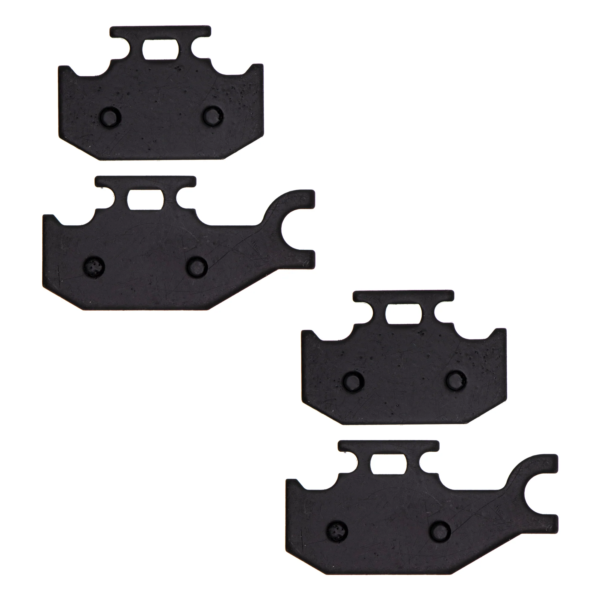Rear L/R Semi-Metallic Brake Pad Set For Polaris 1912971 | 2-PACK - Image 3