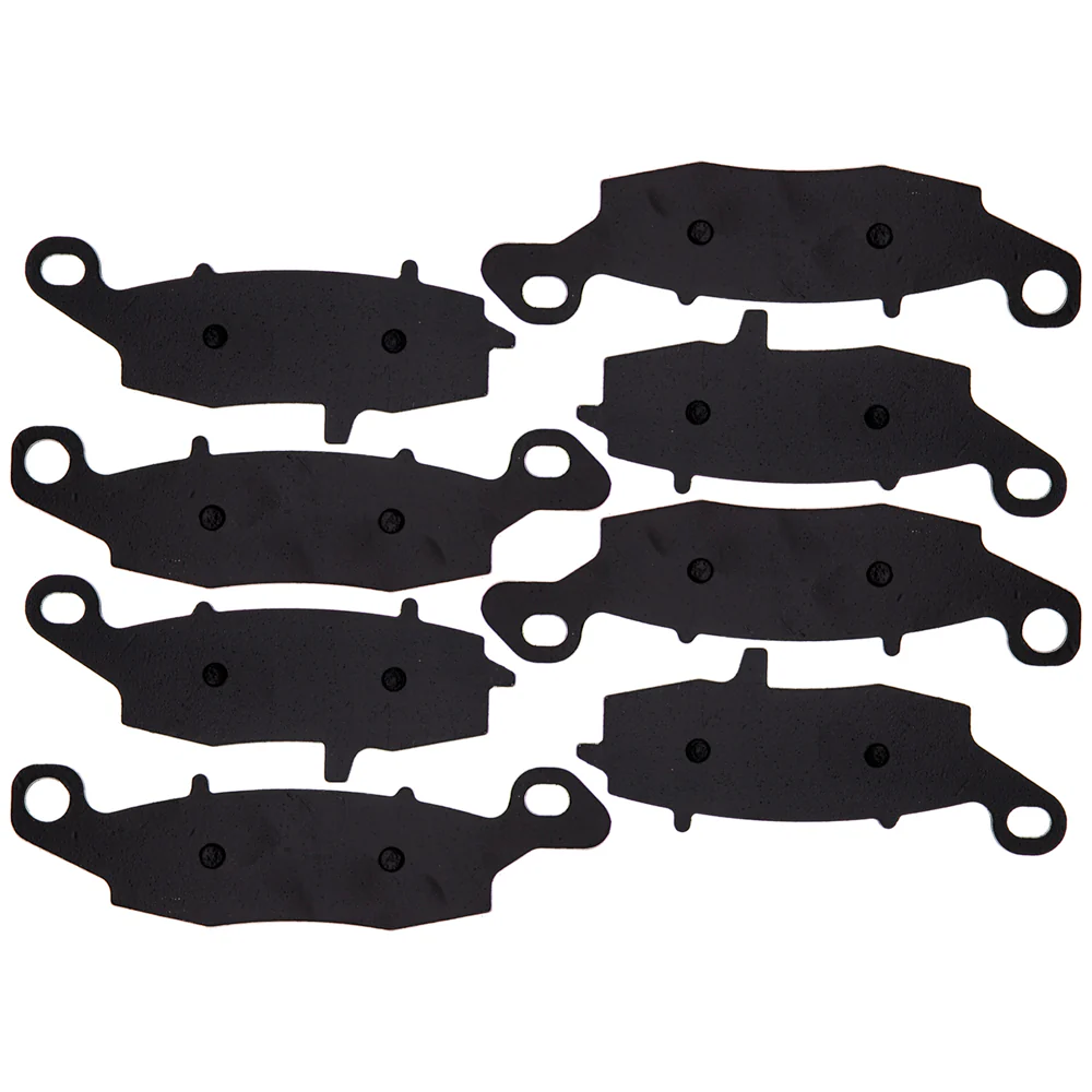 Semi-Metallic Brake Pad Set (Front & Rear) For Kawasaki Suzuki 43082-1248 43082-1246 43082-1237 | 4-PACK - Image 3