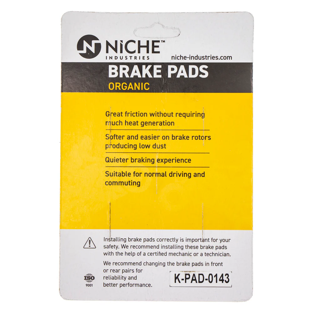 Front Organic Brake Pad Set For Yamaha Kawasaki B5H-25805-01-00 B5H-25805-00-00 43082-0196 - Image 2