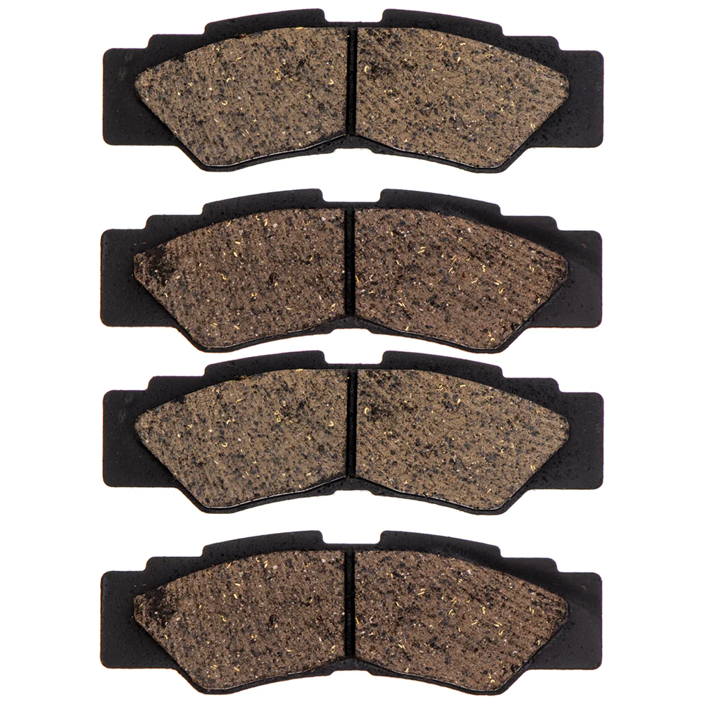 Rear Left Right Organic Brake Pad Set For Yamaha 2HC-25806-00-00 | 2-PACK - Image 4