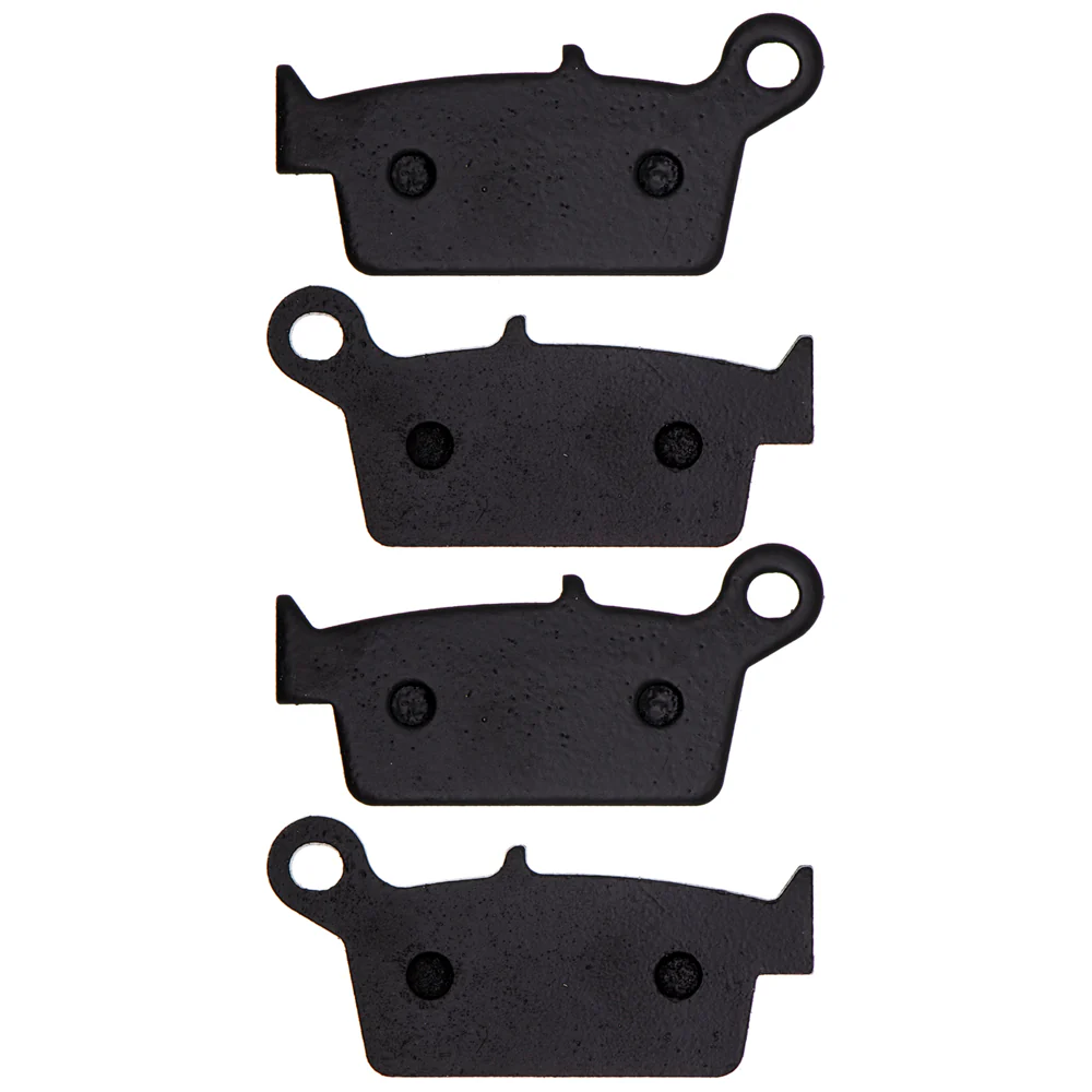 Rear Brake Pads Kit Semi-Metallic For Honda Kawasaki Yamaha 431A0-KS6-710 431A0-KS6-700 | 2-PACK - Image 3