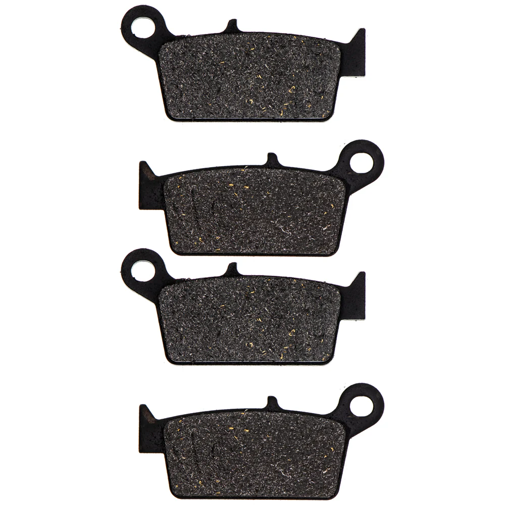Rear Brake Pads Kit Semi-Metallic For Honda Kawasaki Yamaha 431A0-KS6-710 431A0-KS6-700 | 2-PACK - Image 4