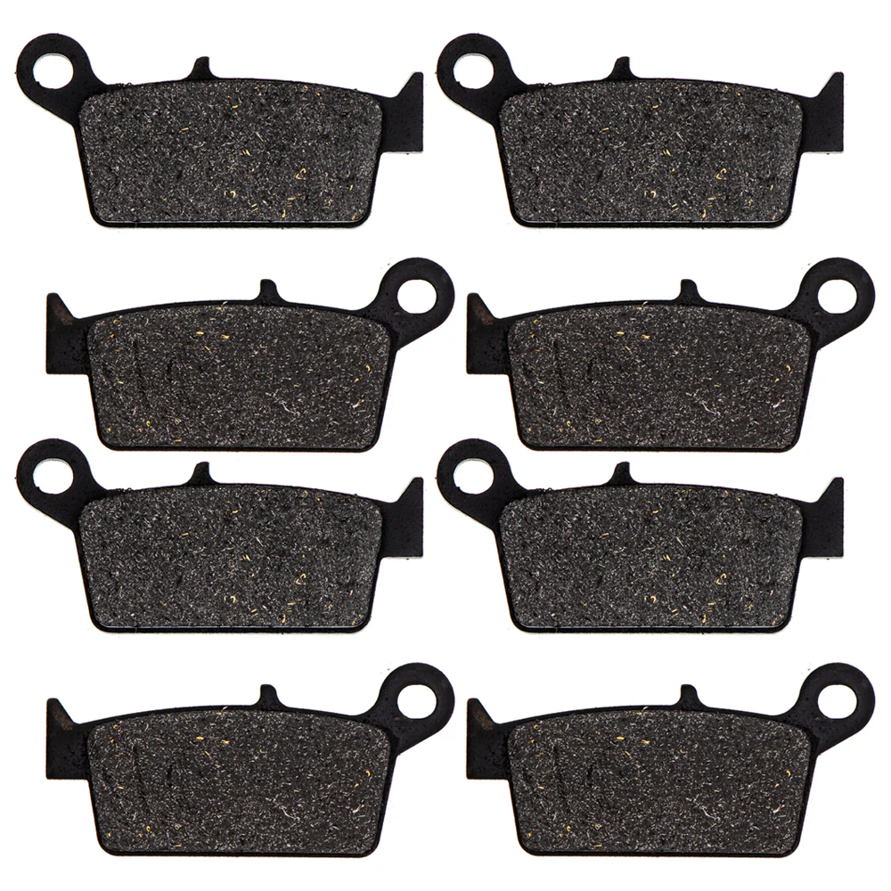 Rear Brake Pads Kit Semi-Metallic For Honda Kawasaki Yamaha 431A0-KS6-710 431A0-KS6-700 | 4-PACK - Image 4