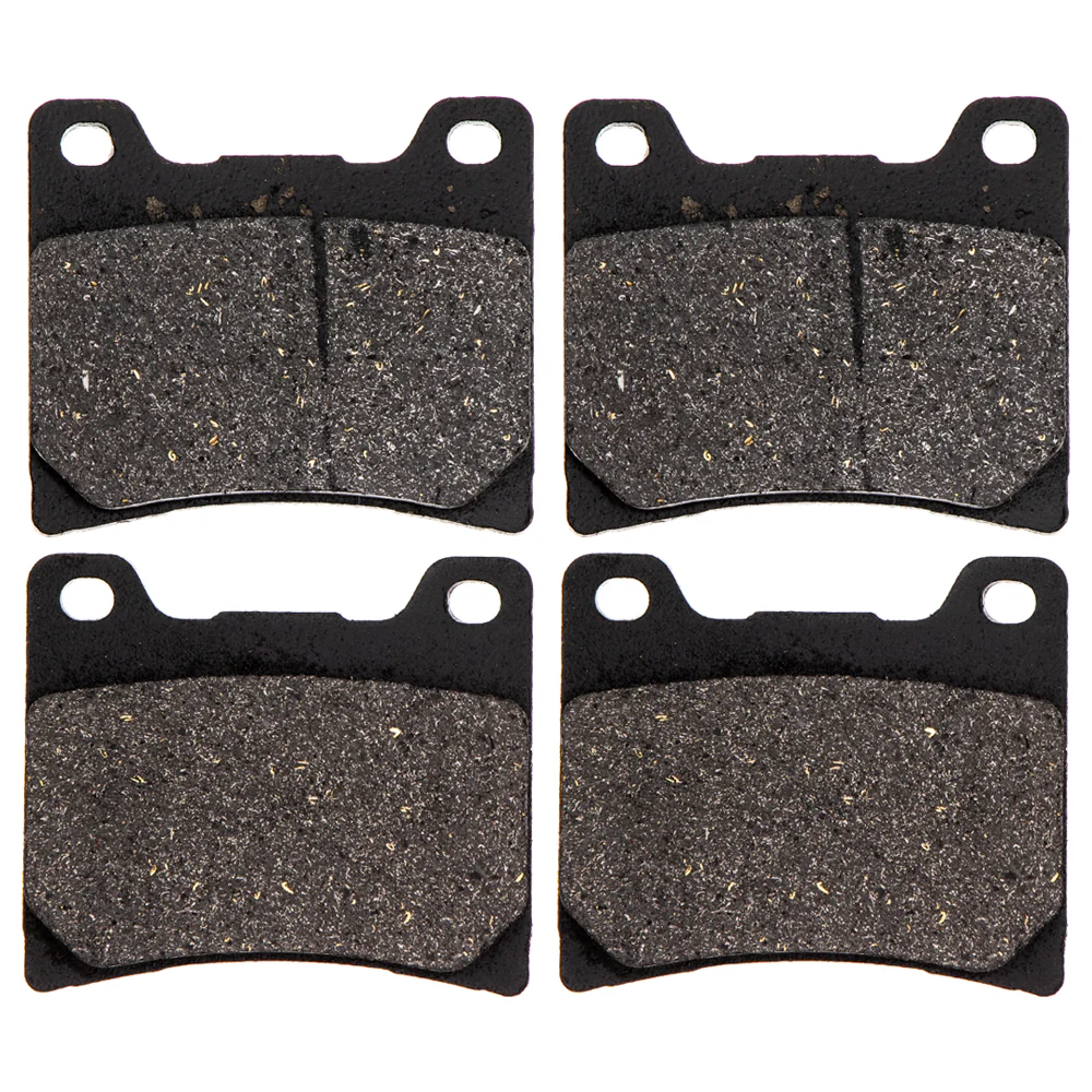 Semi-Metallic Brake Pad Set (Front & Rear) For Yamaha 4SV-W0045-50-00 4FM-W0046-00-00 | 2-PACK - Image 4