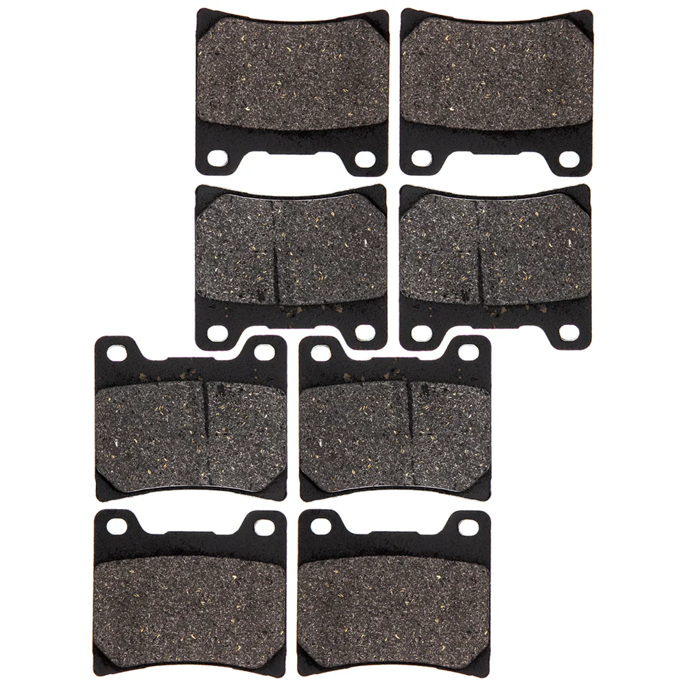 Semi-Metallic Brake Pad Set (Front & Rear) For Yamaha 4SV-W0045-50-00 4FM-W0046-00-00 | 4-PACK - Image 4