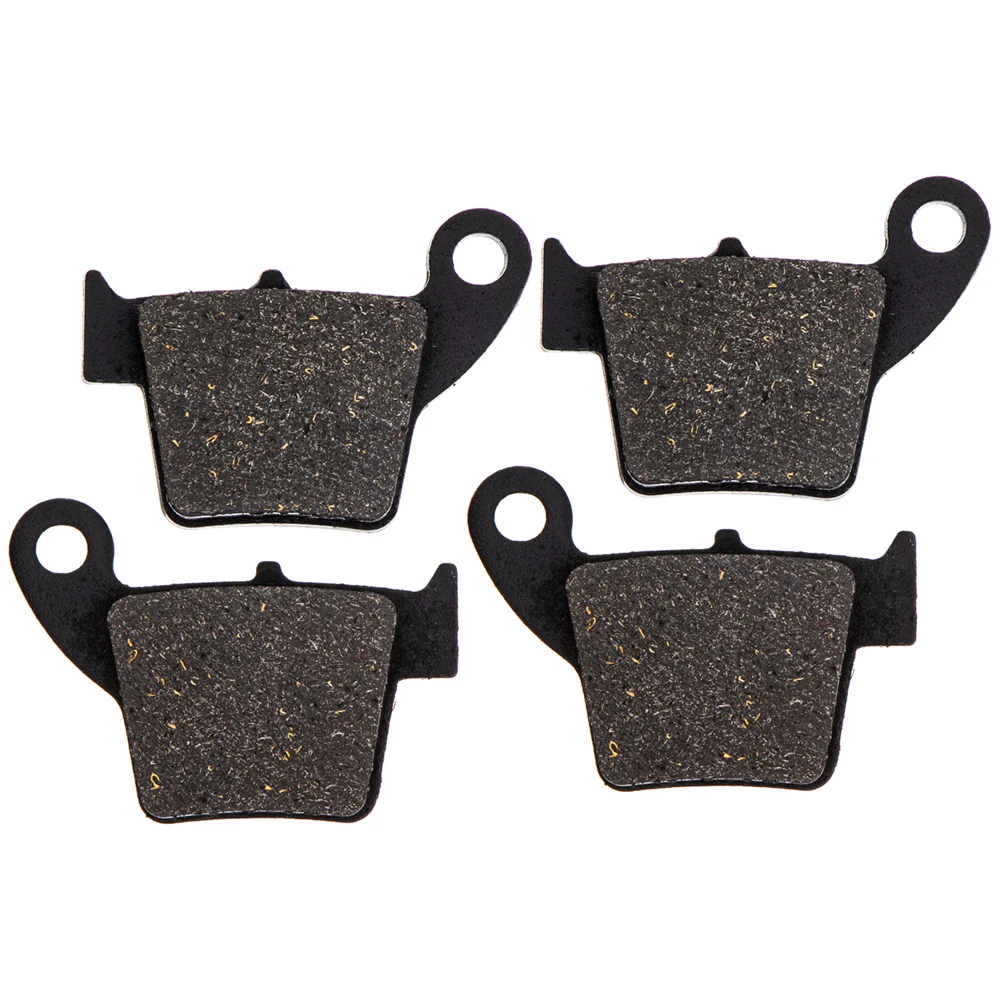 Rear Brake Pads Kit Semi-Metallic For Honda 06435-KZ4-J41 06435-KRN-712 06435-KRN-711 | 2-PACK - Image 4