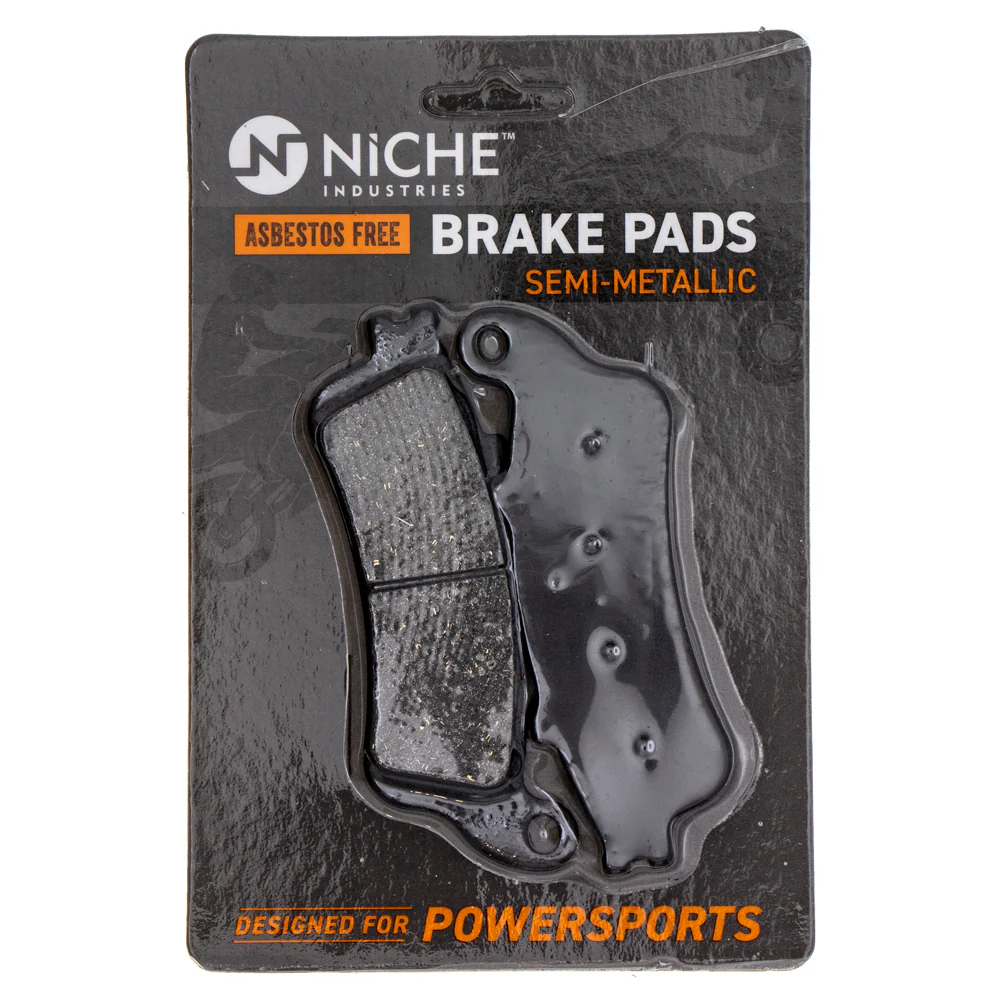 Front Rear Semi-Metallic Brake Pad Set For Honda 06455-MAT-E21 06455-MAT-006 06455-MAJ-G41