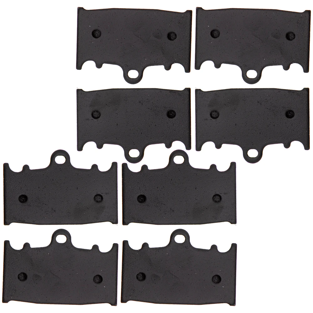 Front Semi-Metallic Brake Pad Set For Kawasaki Suzuki 59101-35810 59100-35880 43082-1142 43082-1120 | 4-PACK - Image 3