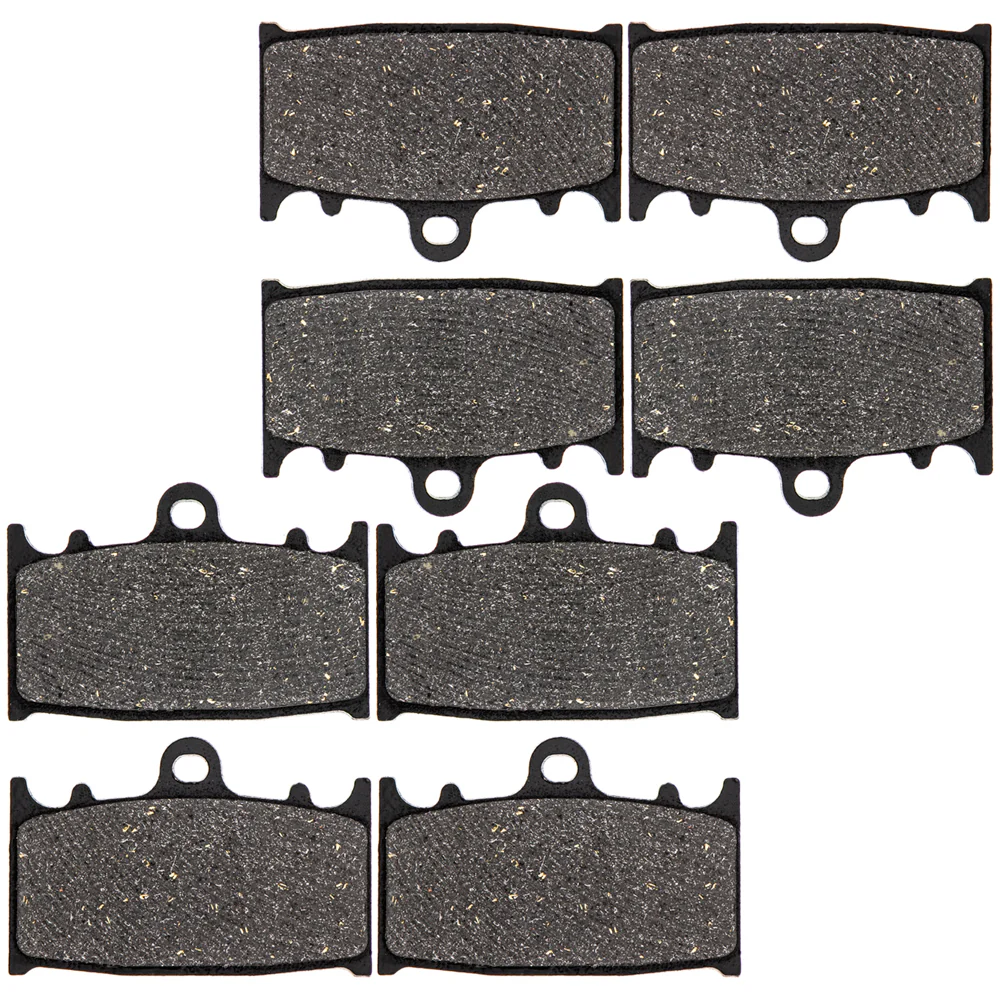 Front Semi-Metallic Brake Pad Set For Kawasaki Suzuki 59101-35810 59100-35880 43082-1142 43082-1120 | 4-PACK - Image 4