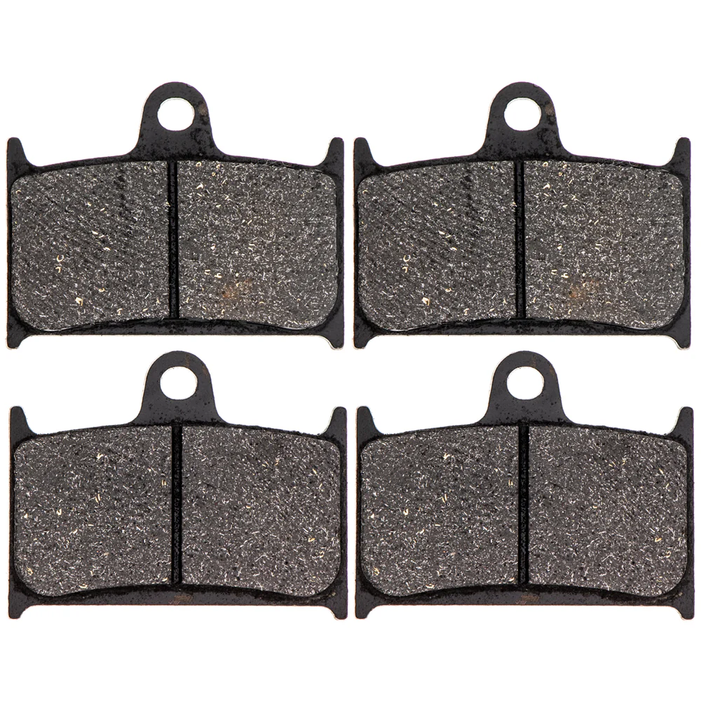 Front Semi-Metallic Brake Pad Set For Triumph T2020553 T2020393 T2020245 T2020211 2020073-T0301 | 2-PACK - Image 4