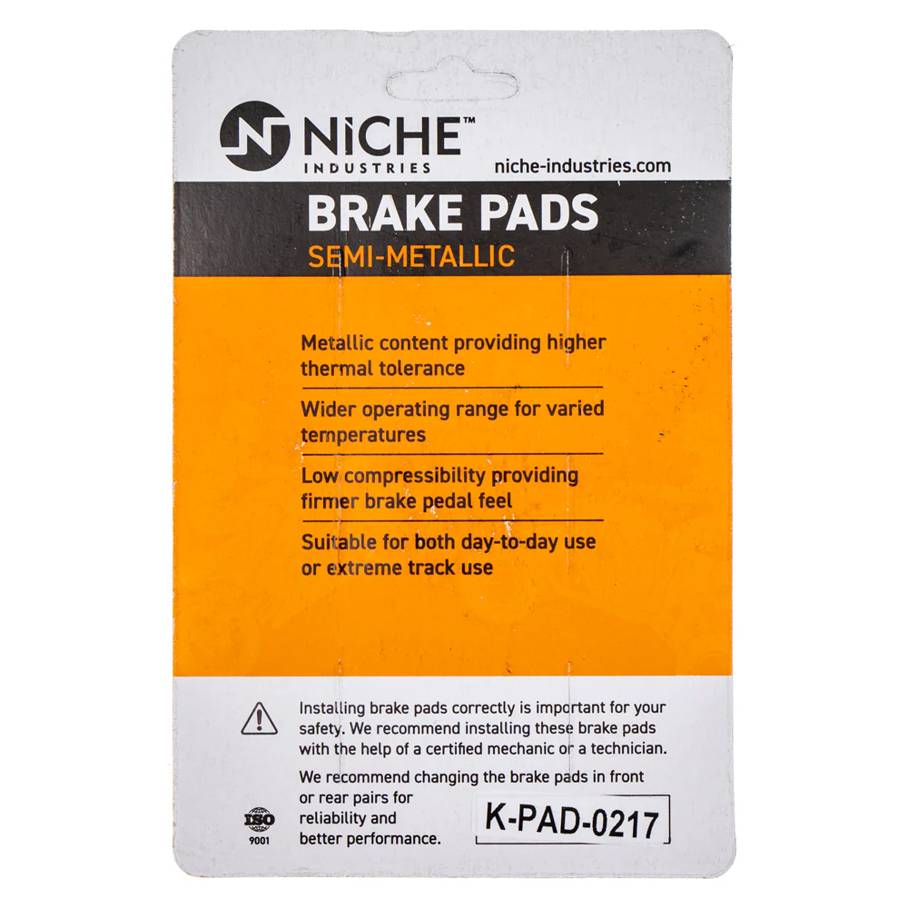 Semi-Metallic Brake Pads For Kawasaki 43082-0122 43082-0104 43082-0072 43082-0071 43082-0053 - Image 2