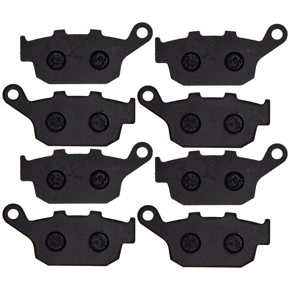 Rear Brake Pads Kit Semi-Metallic For Triumph Kawasaki T2020602 43082-0151 43082-0117 | 4-PACK - Image 3
