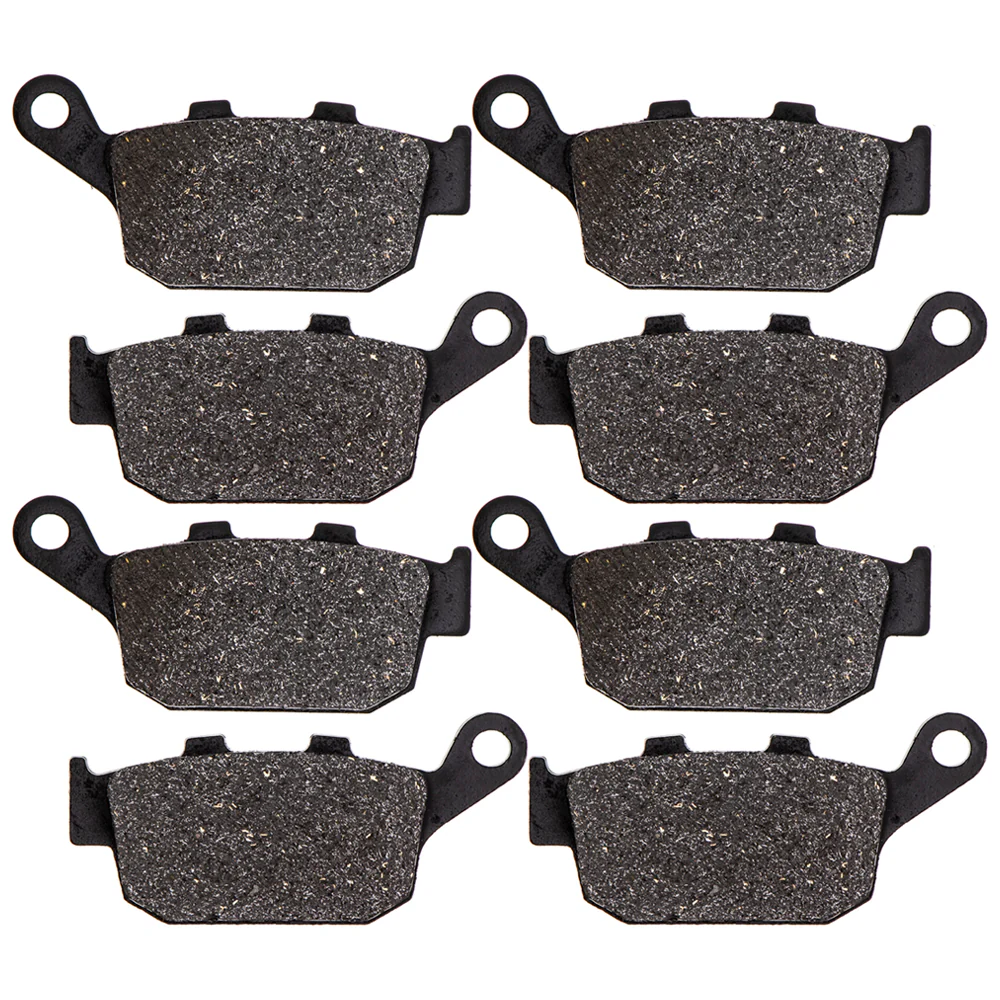 Rear Brake Pads Kit Semi-Metallic For Triumph Kawasaki T2020602 43082-0151 43082-0117 | 4-PACK - Image 4