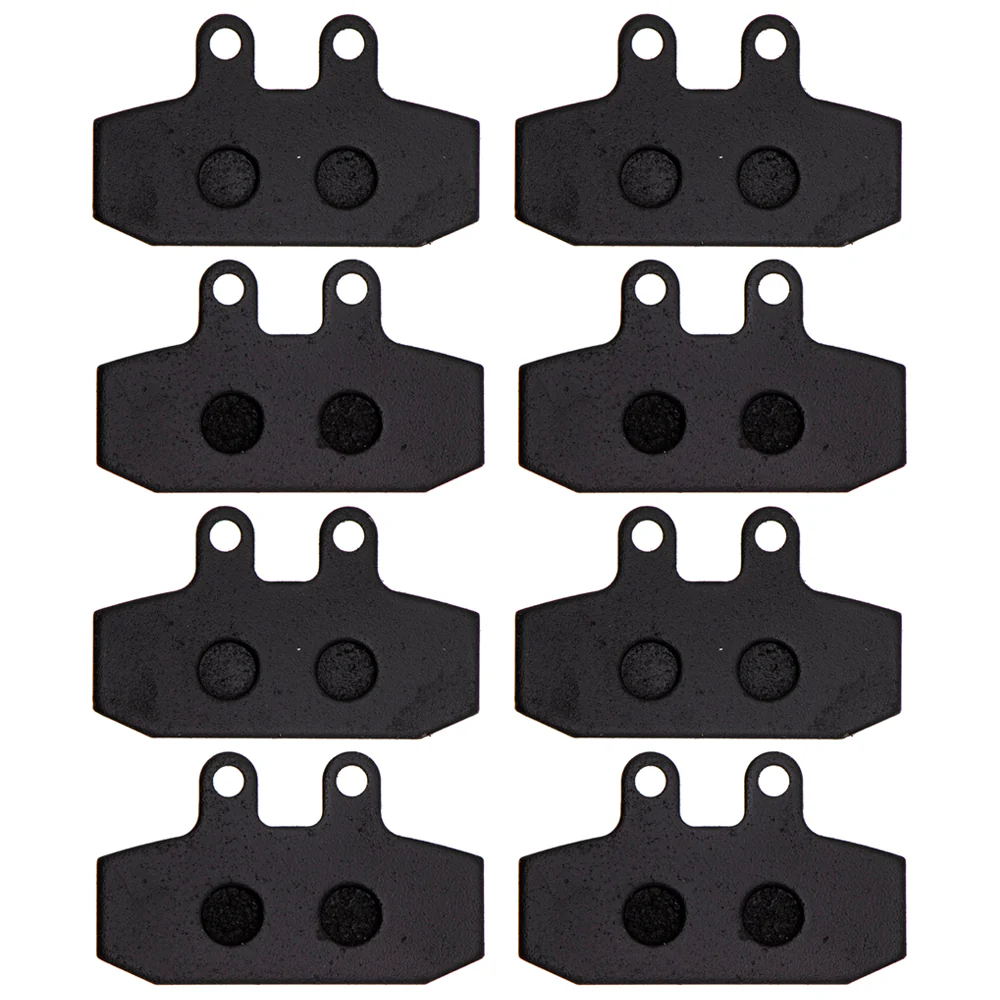 Front Semi-Metallic Brake Pad Set For Honda AP8133798 06455-KEB-902 06455-KEB-901 06455-KEB-900 | 4-PACK - Image 3