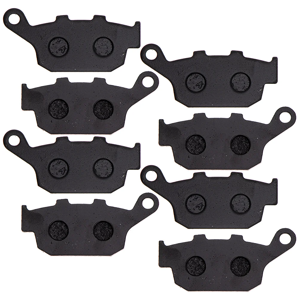 Rear Brake Pads Kit Semi-Metallic For Honda Suzuki 69101-44850 69100-48820-000 69100-48820 | 4-PACK - Image 3