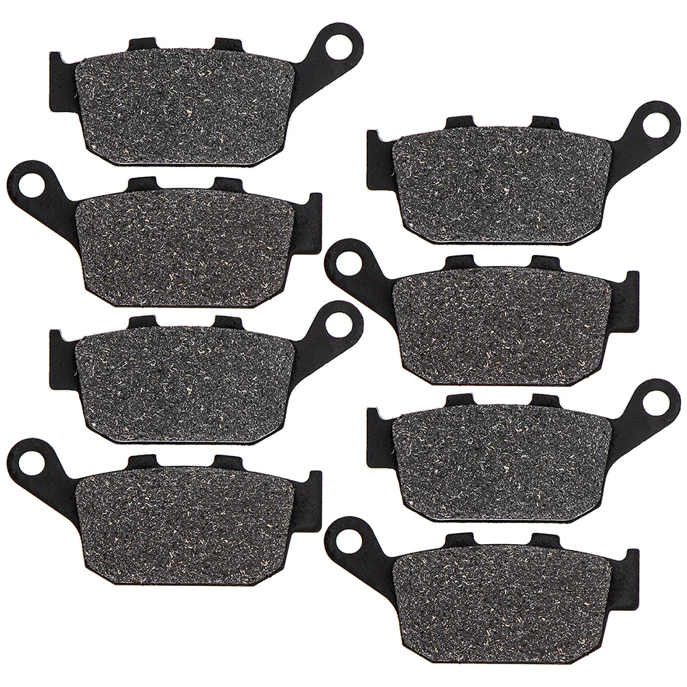 Rear Brake Pads Kit Semi-Metallic For Honda Suzuki 69101-44850 69100-48820-000 69100-48820 | 4-PACK - Image 4