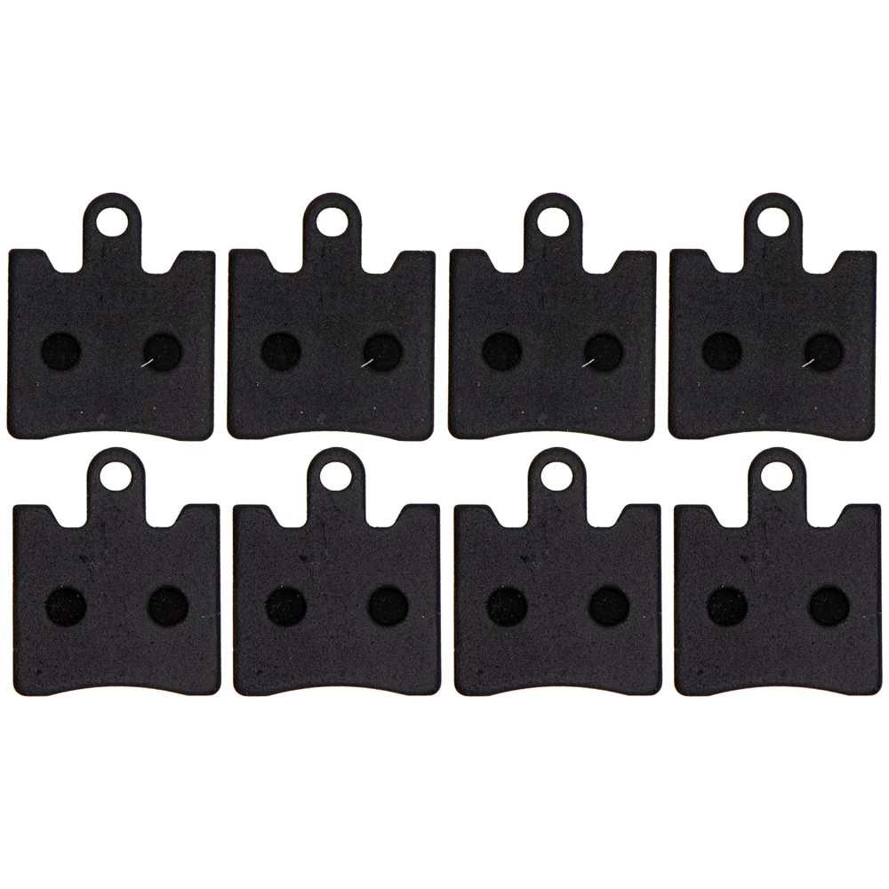 Front Semi-Metallic Brake Pad Set For Yamaha T2022395 3P6-W0045-00-00 | 4-PACK - Image 4