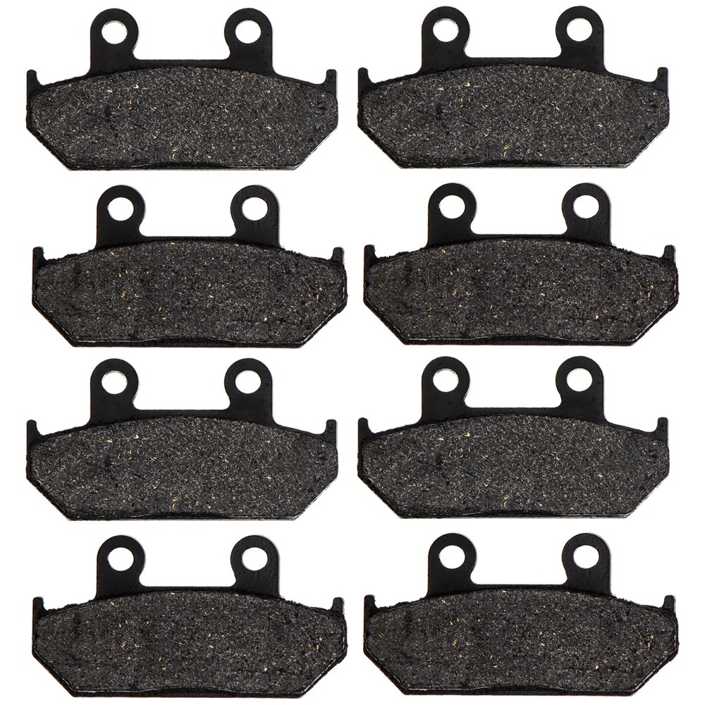 Rear Semi-Metallic Brake Pad Set For Suzuki 69102-05890 69100-10860 69100-10840 | 4-PACK - Image 4