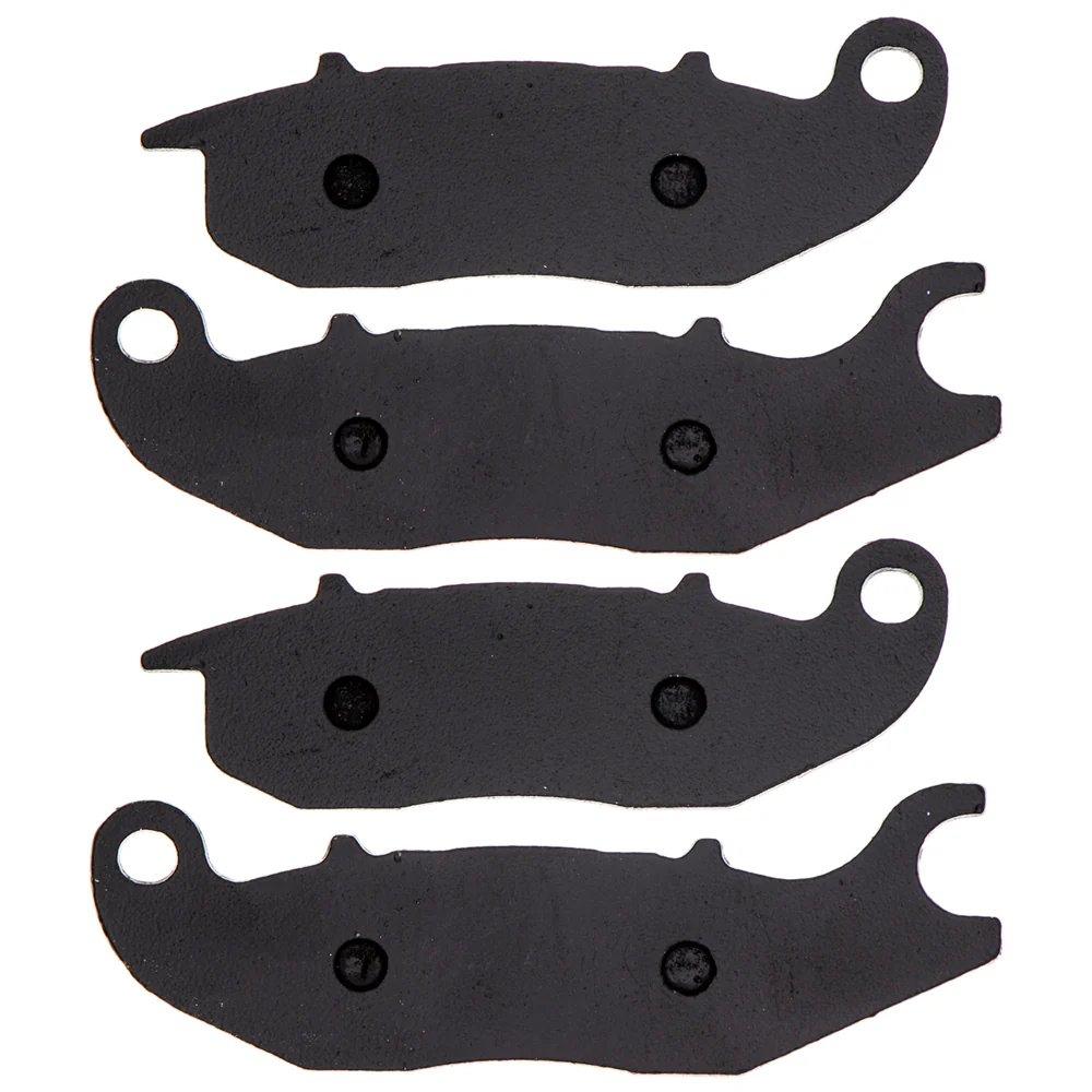 Front Semi-Metallic Brake Pad Set For Honda 06451-KZZ-902 06451-KZZ-901 | 2-PACK - Image 3