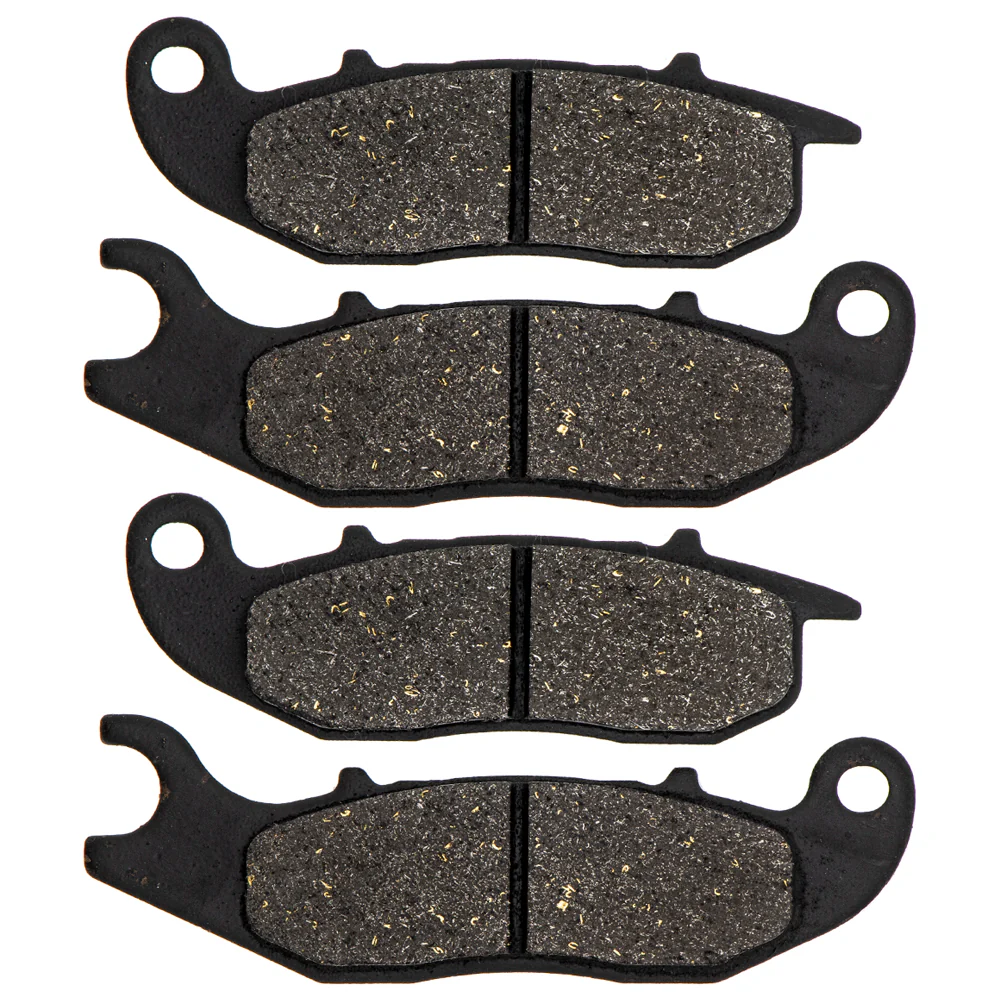 Front Semi-Metallic Brake Pad Set For Honda 06451-KZZ-902 06451-KZZ-901 | 2-PACK - Image 4