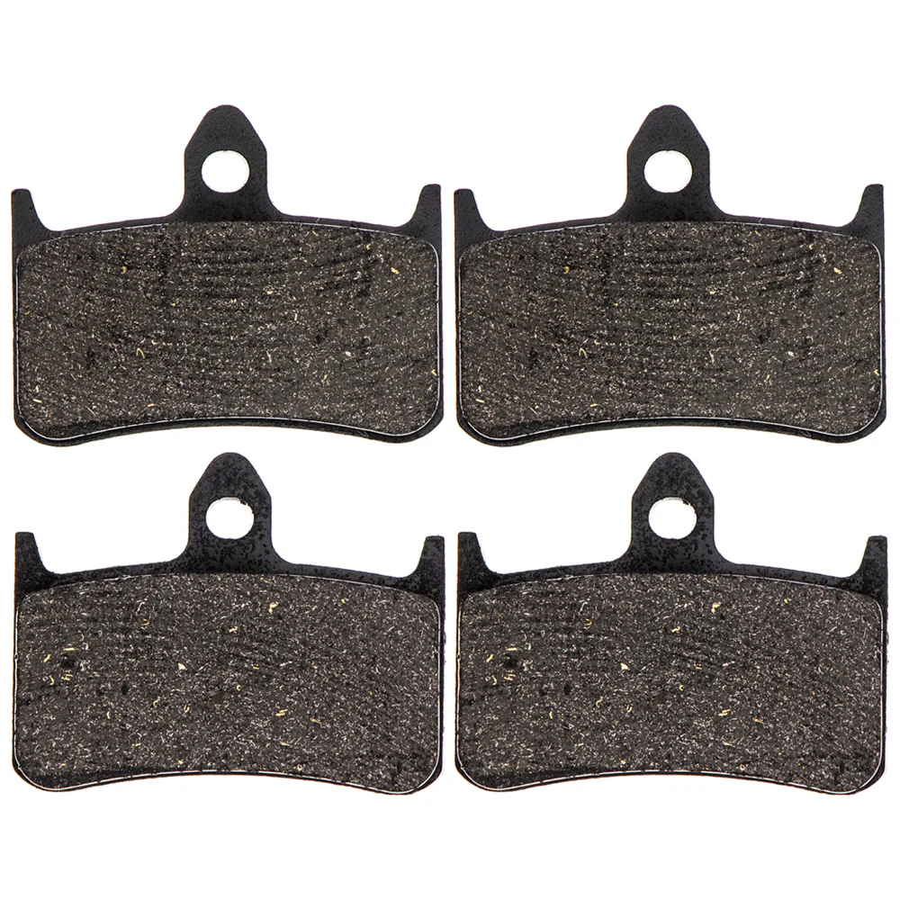 Front Semi-Metallic Brake Pad Set For Honda 06455-MCZ-016 06455-MCZ-006 06455-MBB-016 06455-MBB-006 | 2-PACK - Image 4