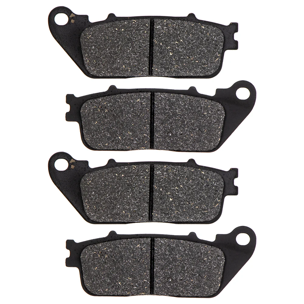 Rear Semi-Metallic Brake Pad Set For Honda 06435-MJM-D02 06435-MJM-D01 06435-MFN-D12 06435-MFN-D11 | 2-PACK - Image 4