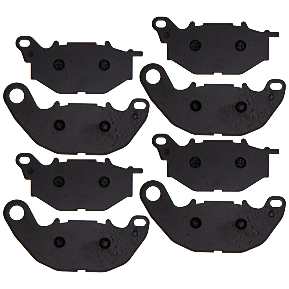 Front Semi-Metallic Brake Pad Set For Yamaha 1WD-25805-00-00 | 4-PACK - Image 3