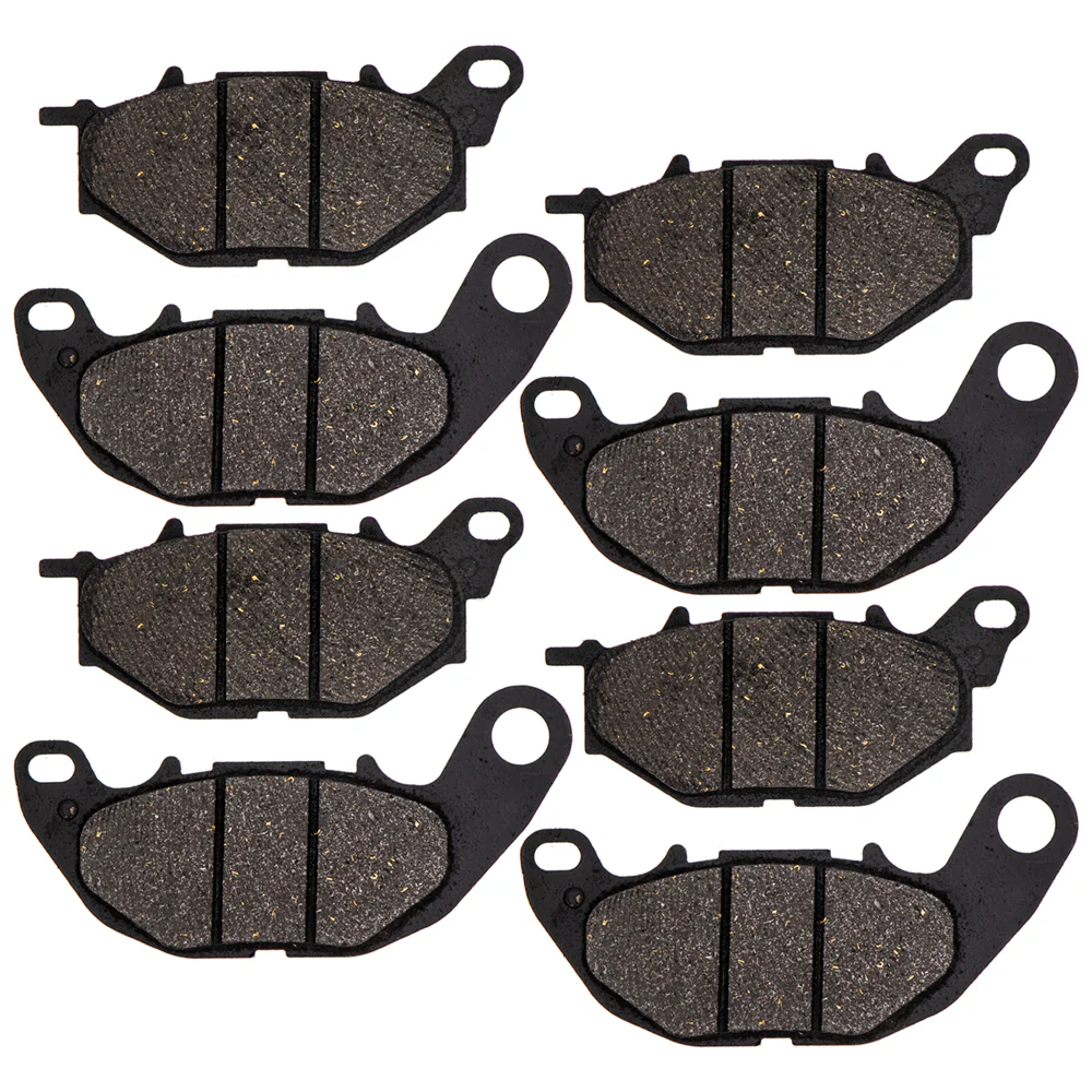 Front Semi-Metallic Brake Pad Set For Yamaha 1WD-25805-00-00 | 4-PACK - Image 4