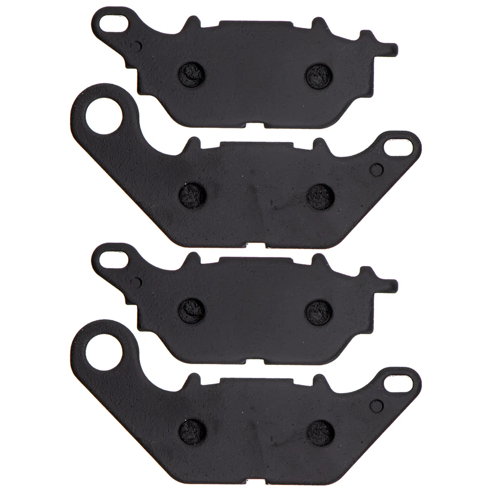 Rear Semi-Metallic Brake Pad Set For Yamaha 1WD-25806-00-00 | 2-PACK - Image 3