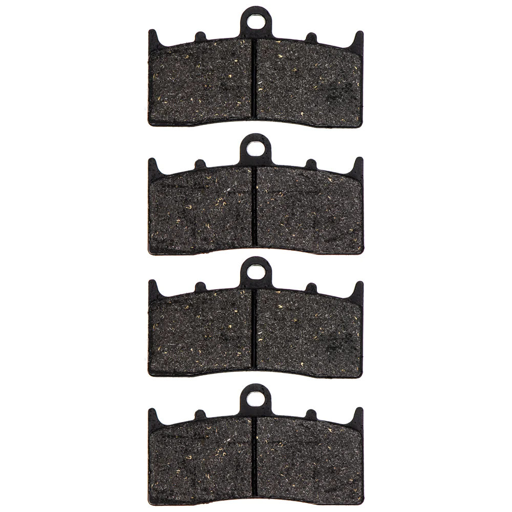 Front Semi-Metallic Brake Pad Set For BMW 34-11-7-728-945 34117728945 | 2-PACK - Image 4